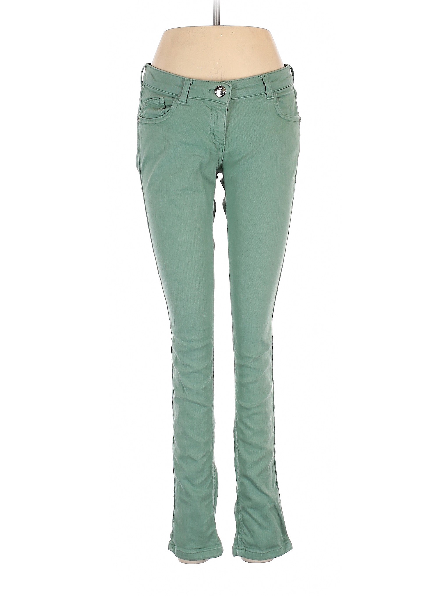 Follies Women Green Jeans 28W | eBay