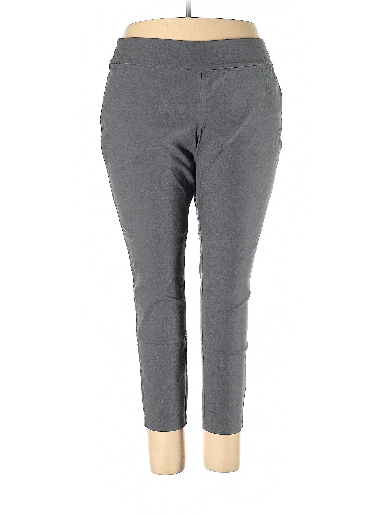 Cj Banks Women Gray Casual Pants 20 Plus | eBay