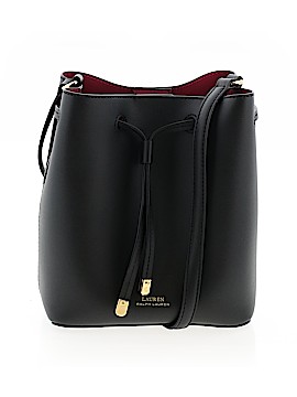Lauren by Ralph Lauren Leather Bucket Bag