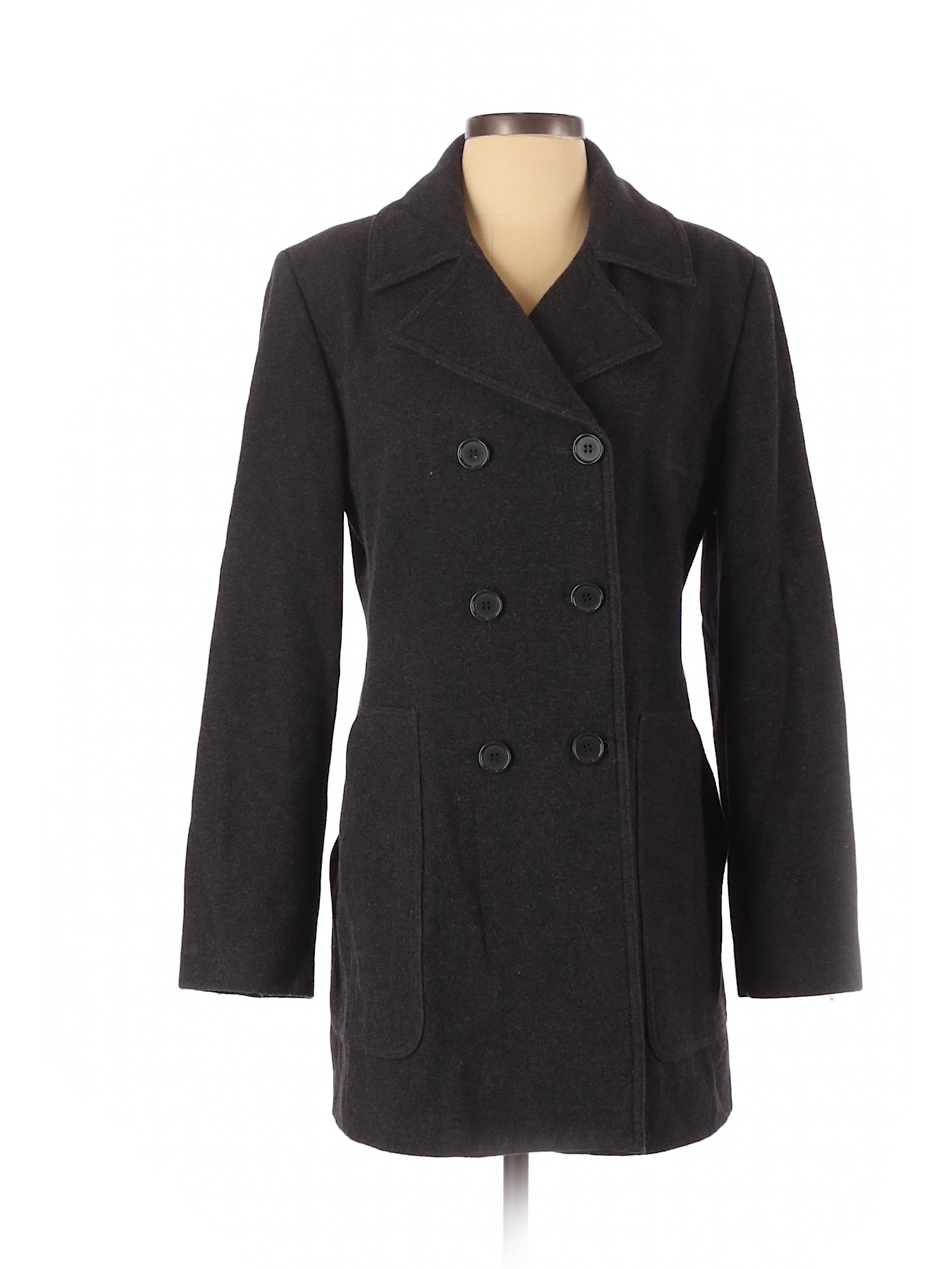 United Colors Of Benetton Women Black Coat S | eBay