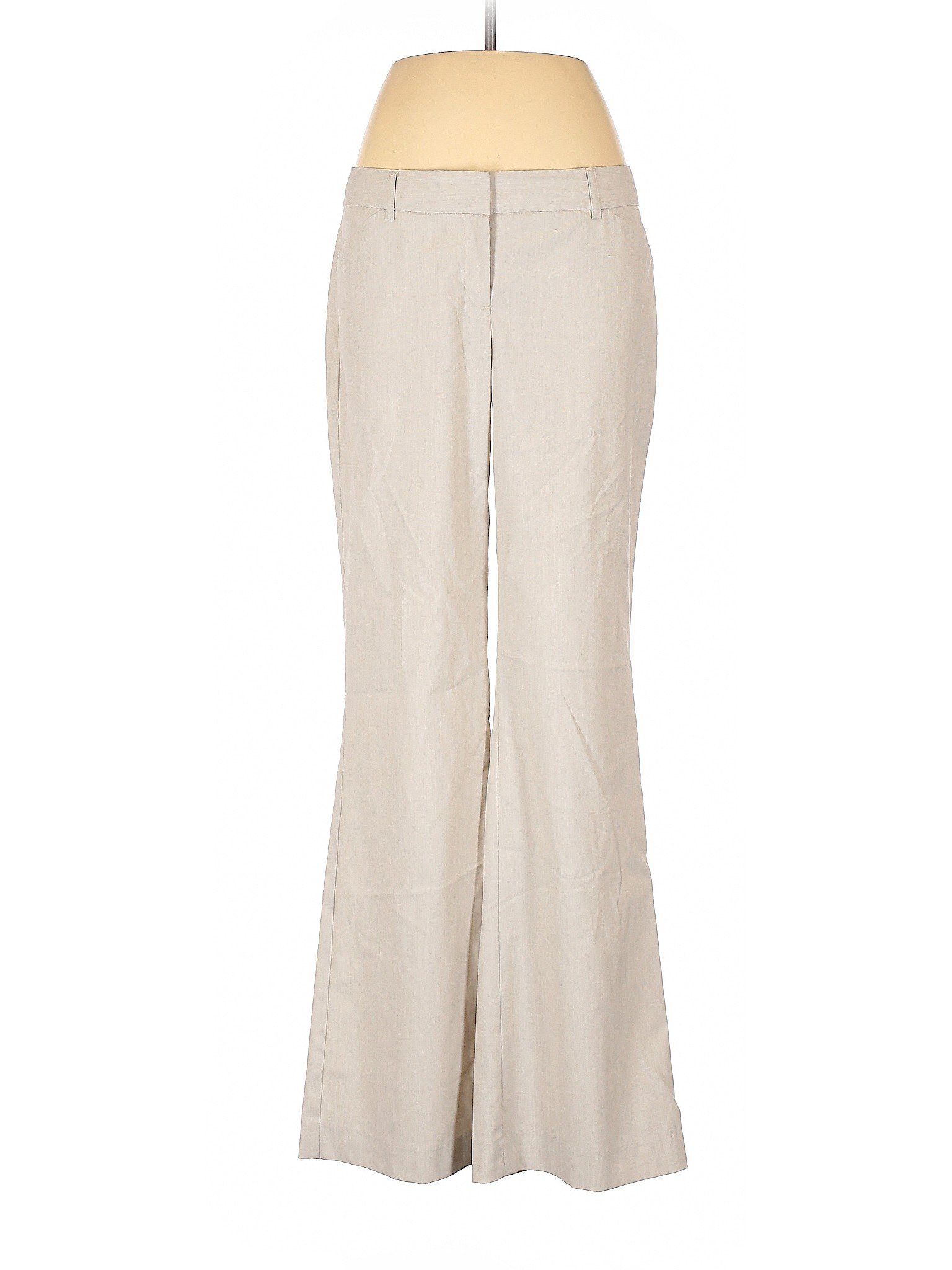 Express Design Studio Women Ivory Dress Pants 8 | eBay
