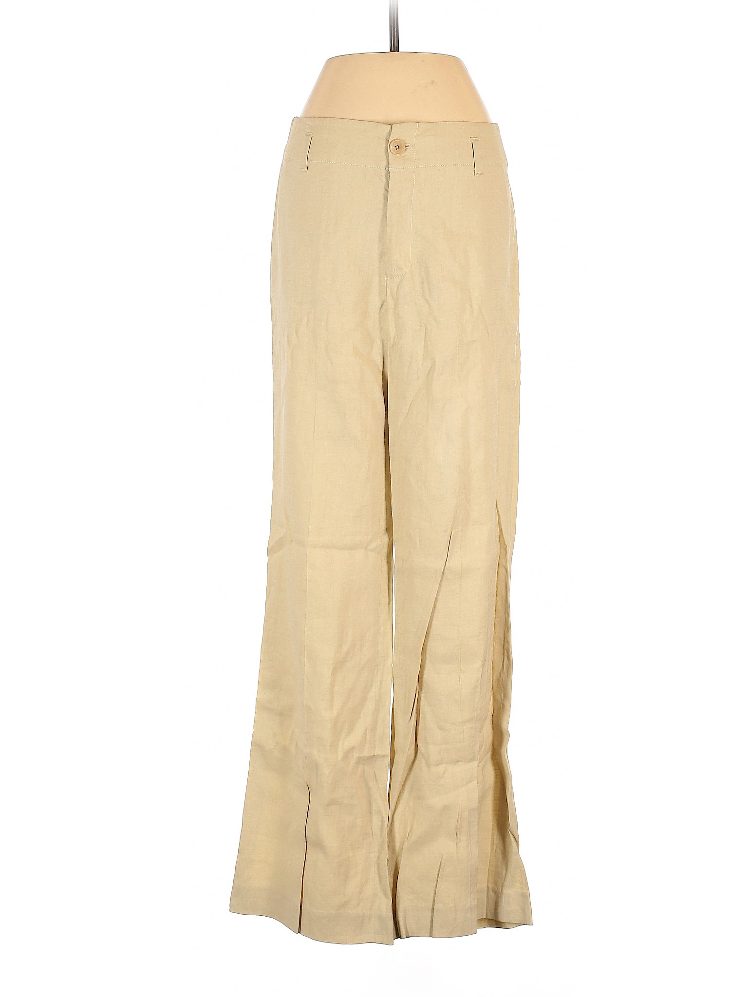 Banana Republic Women Brown Linen Pants 4 | eBay