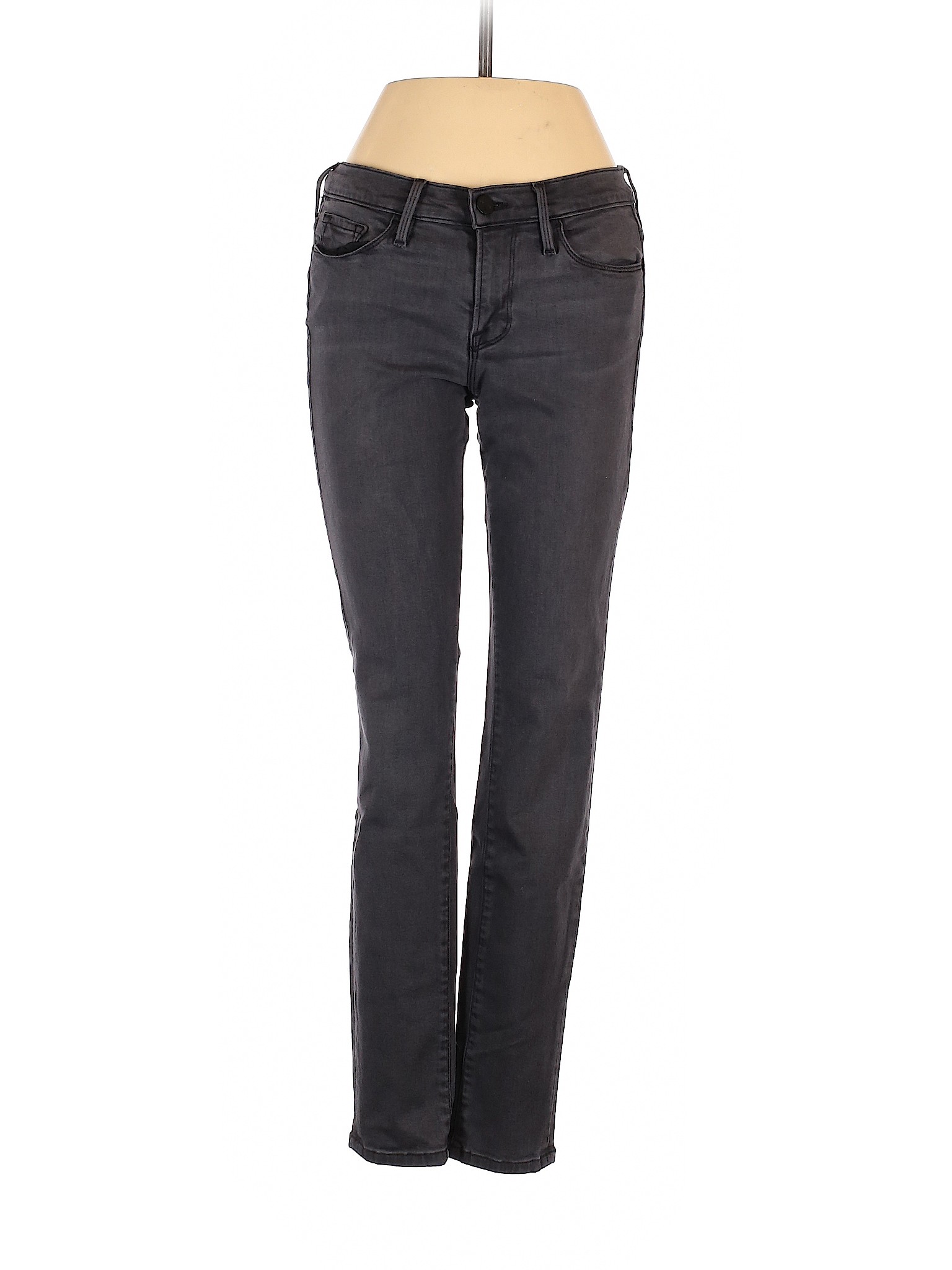 FRAME Black Gray Jeans 28 Waist 84 off thredUP