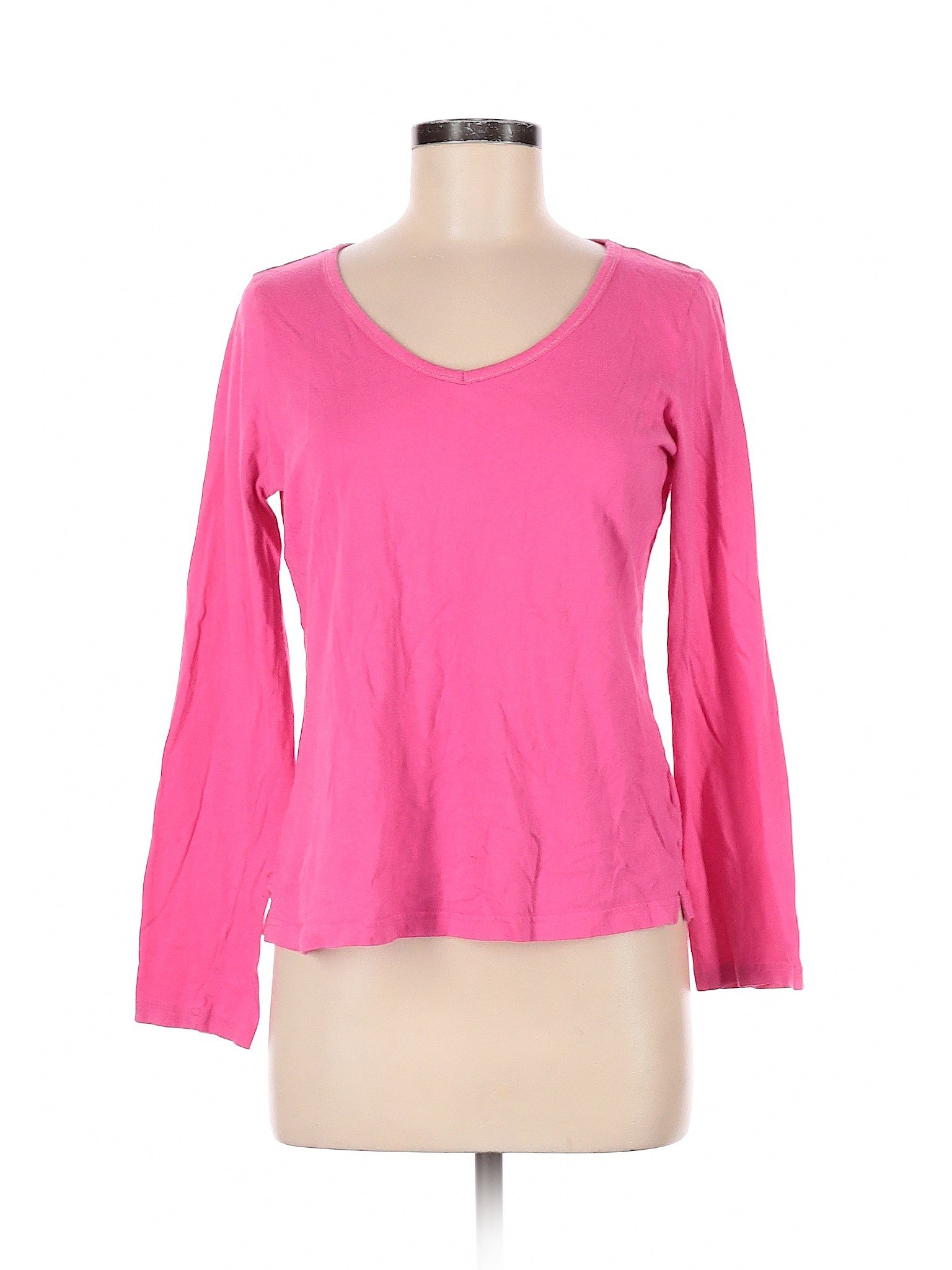 Charter Club Women Pink Long Sleeve T-Shirt S | eBay