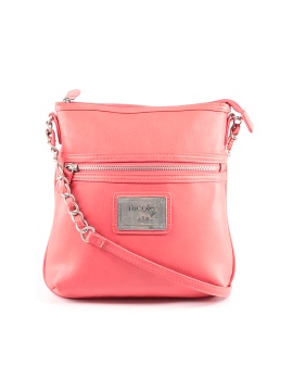 Nicole by Nicole Miller Leather Crossbody Bag