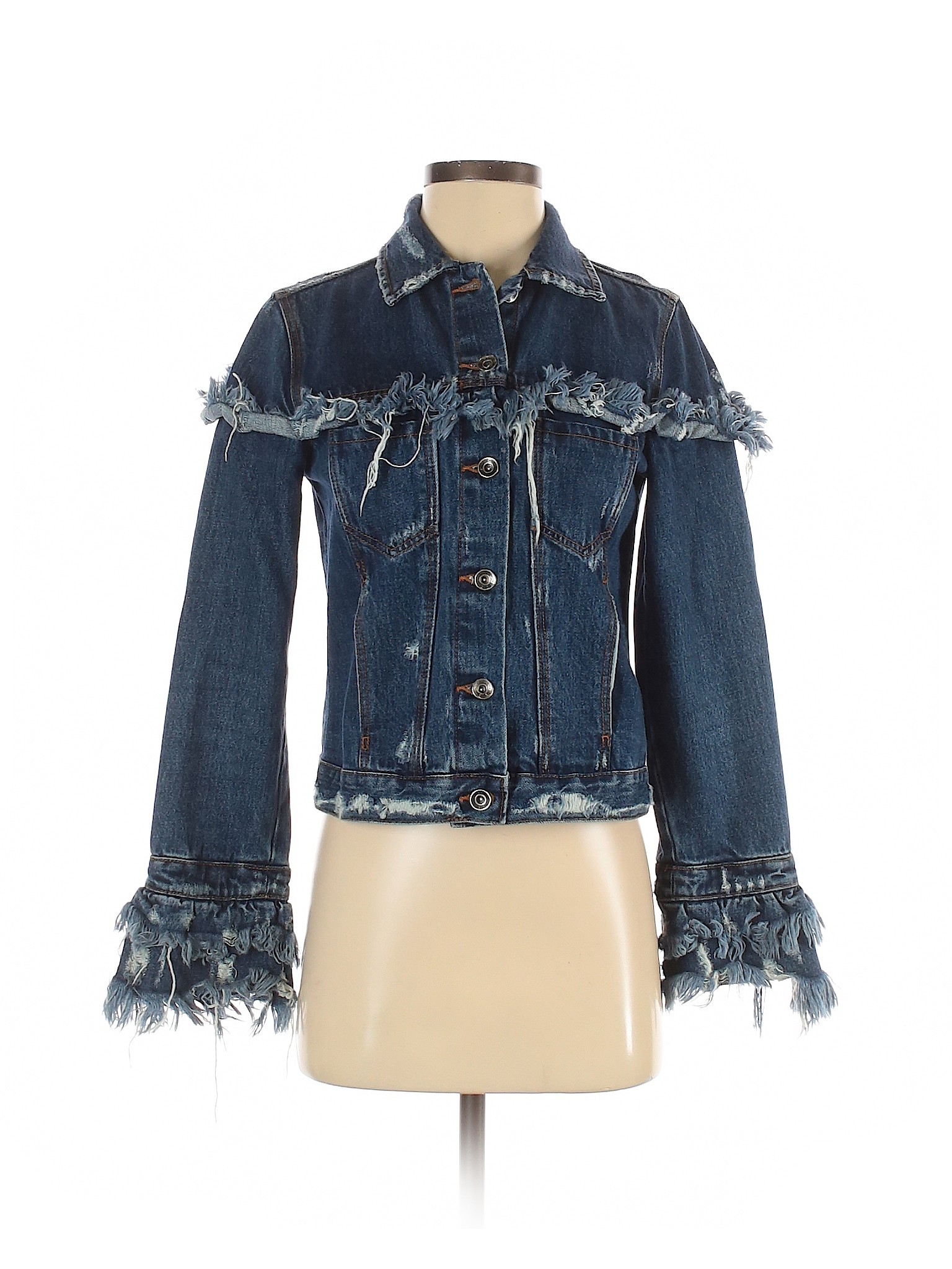 Trafaluc by Zara Women Blue Denim Jacket S | eBay