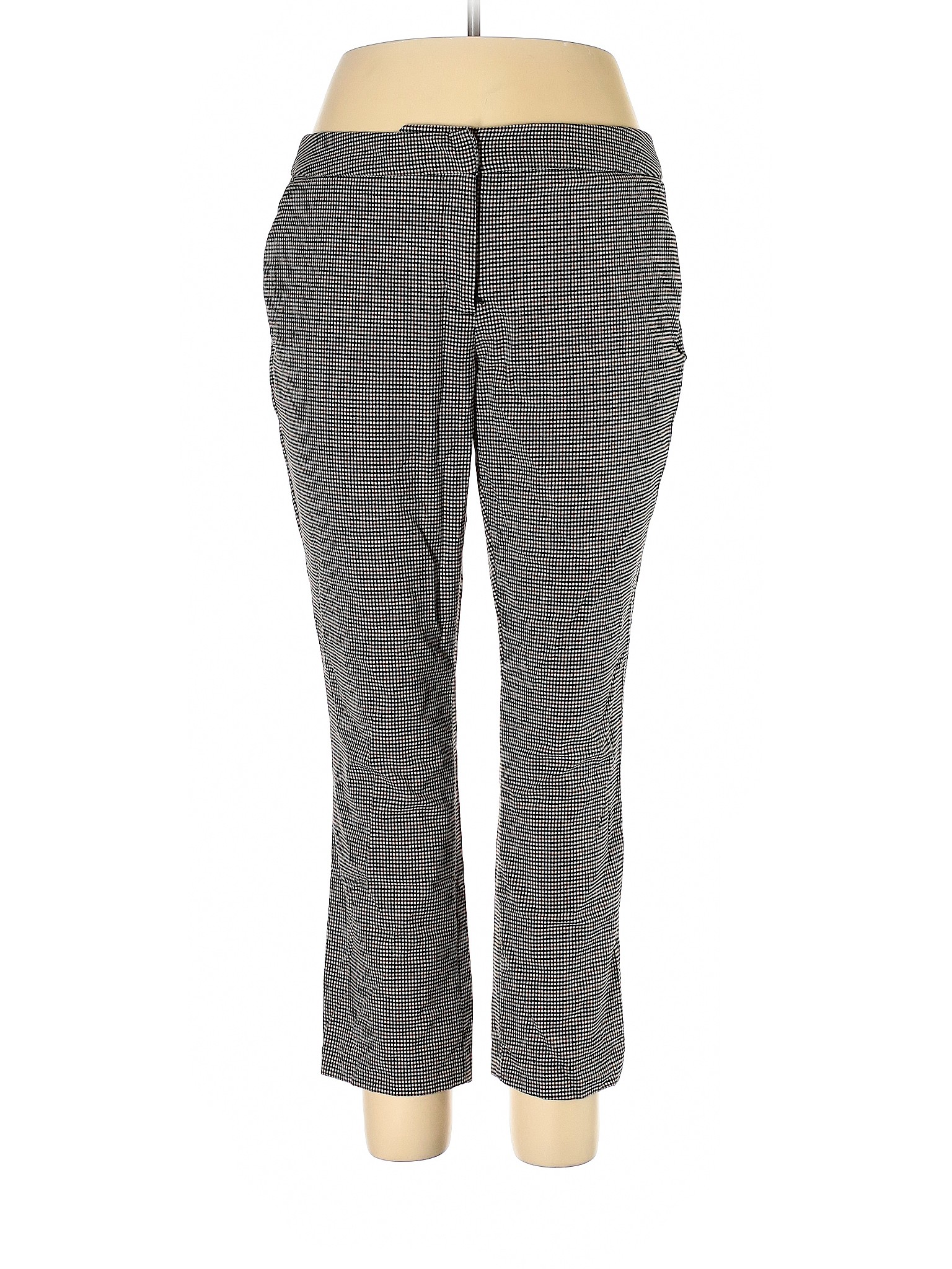 Adrienne Vittadini Women Gray Casual Pants 14 | eBay