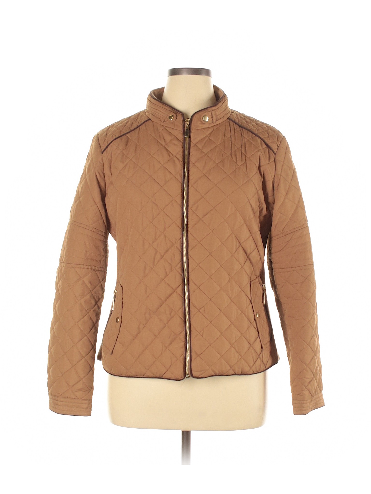 Active USA Women Brown Jacket 1X Plus eBay