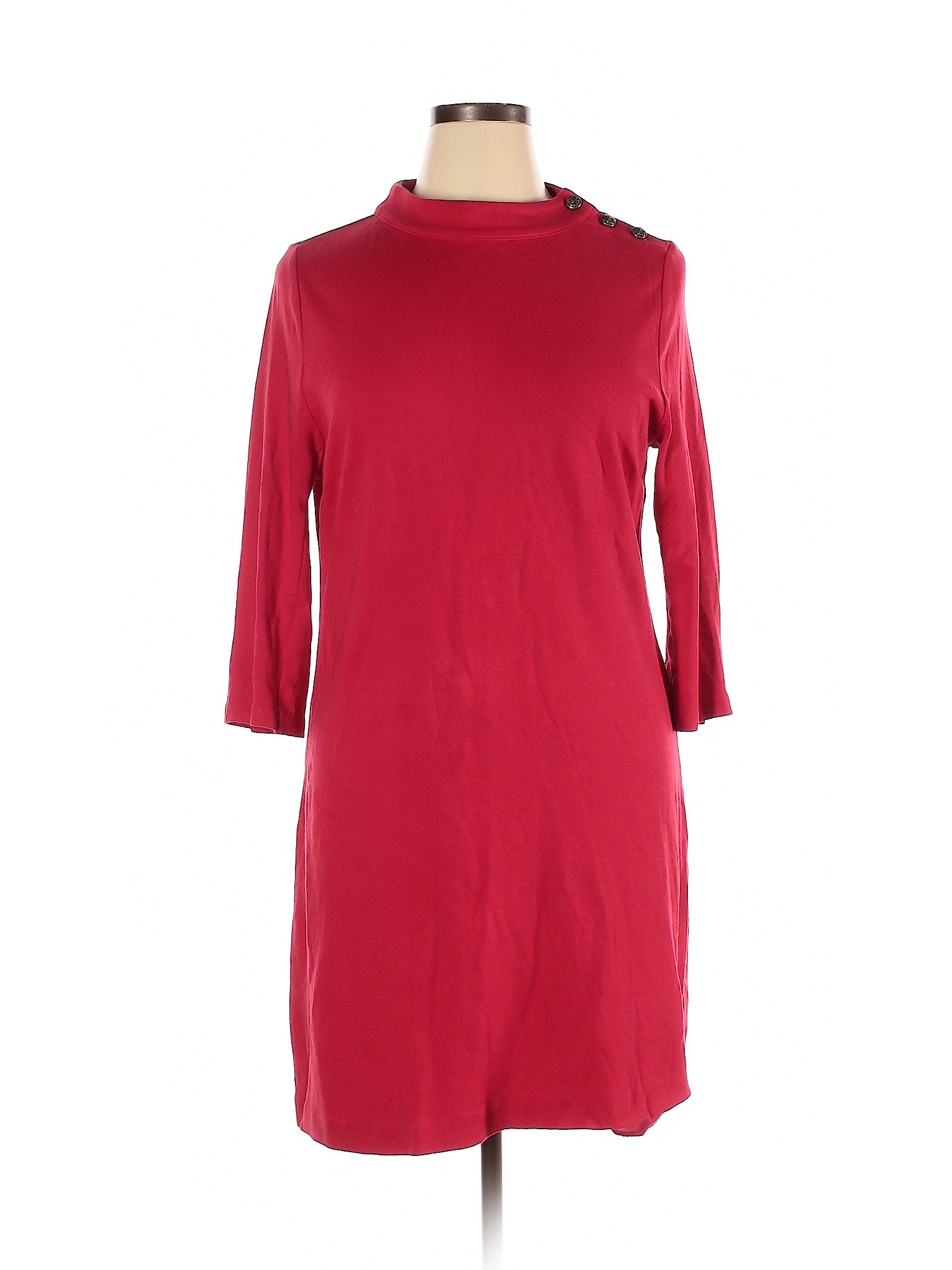 Talbots Women Red Casual Dress XL Petites | eBay