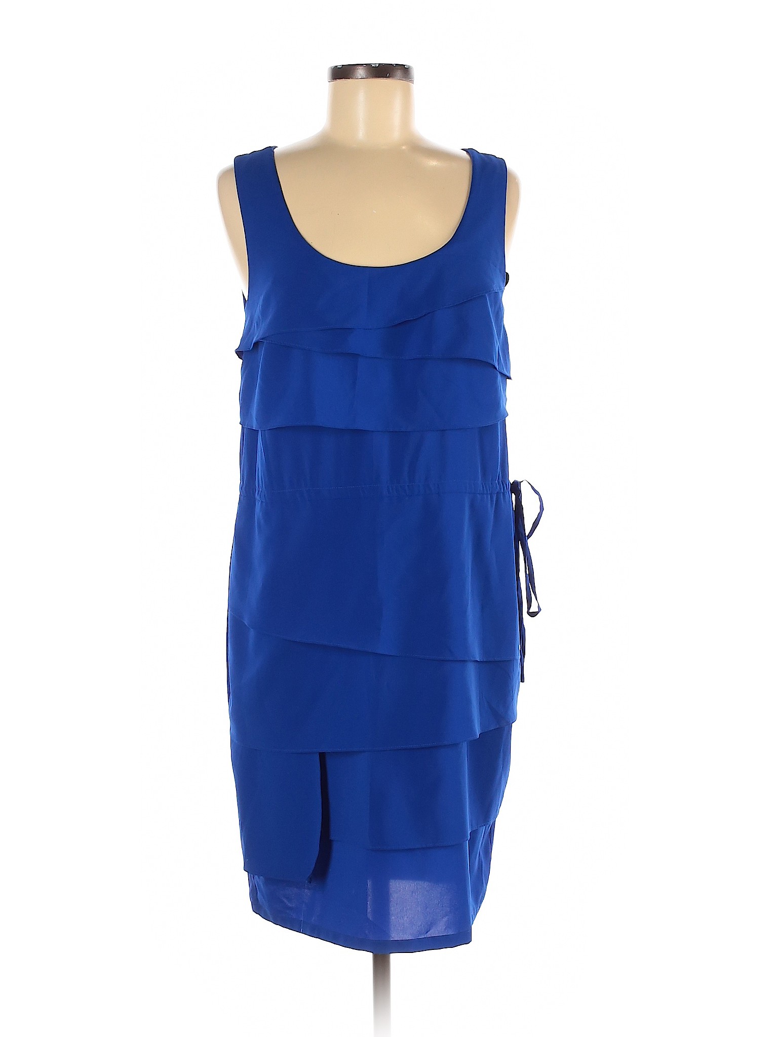 calvin klein blue cocktail dress