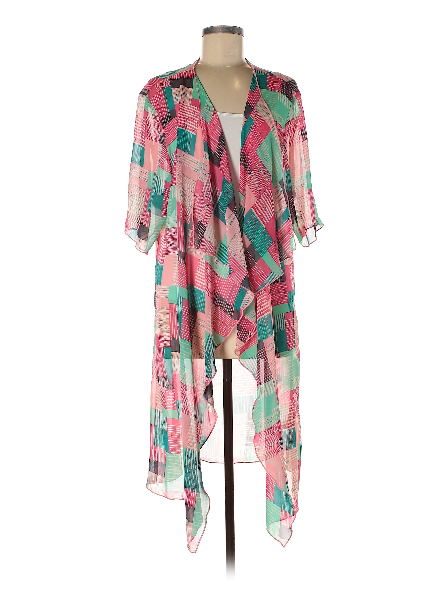 Lularoe Women Pink Kimono M | eBay