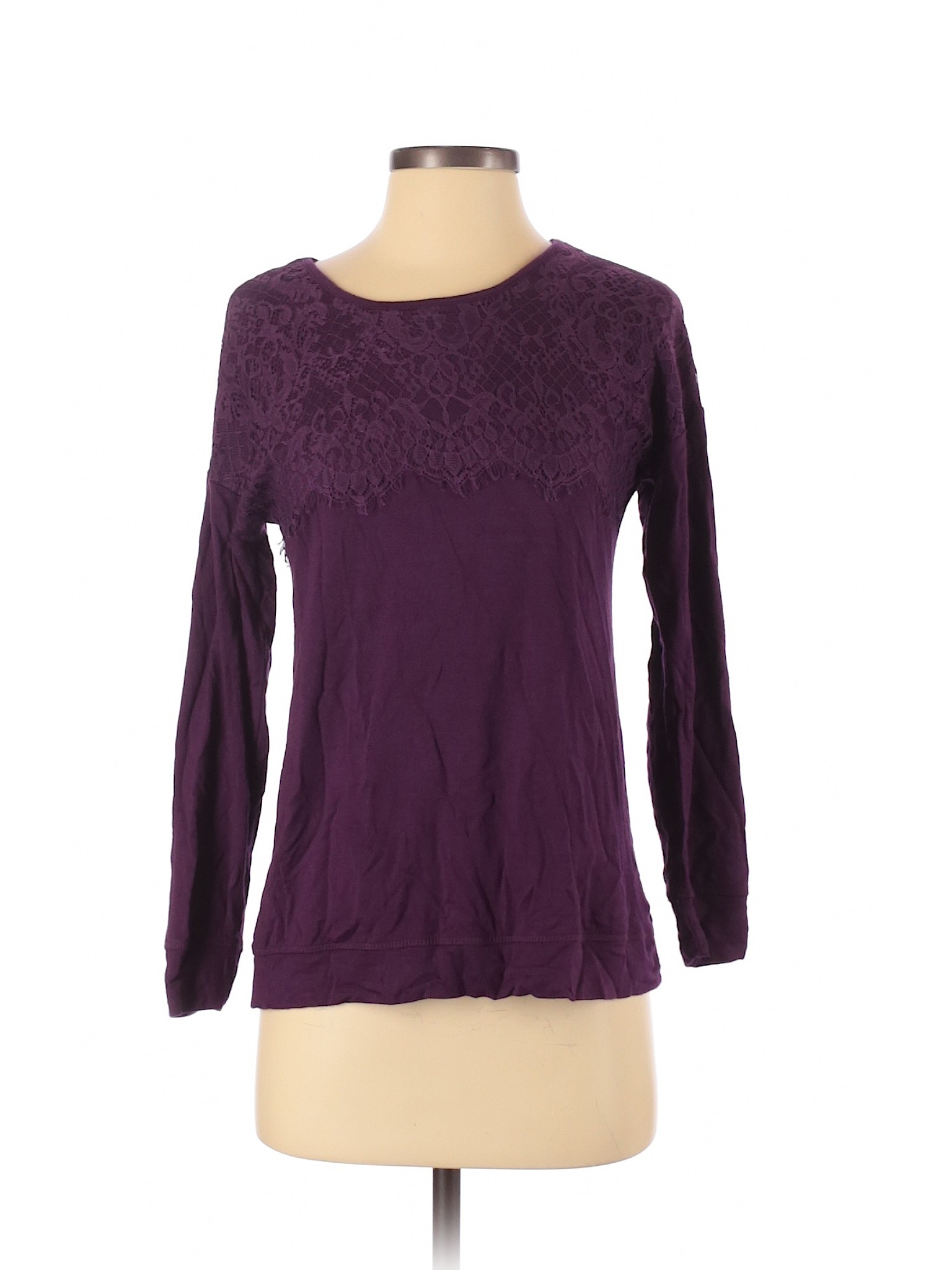 Westport Women Purple Long Sleeve Top S | eBay