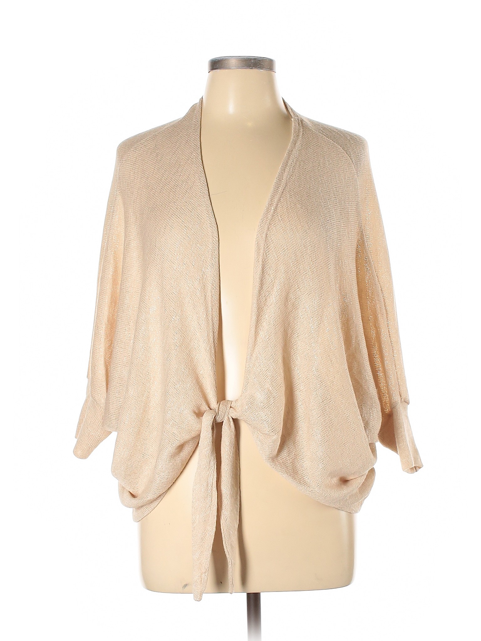 Blu Pepper Tan Ivory Cardigan Size L - 83% off | thredUP