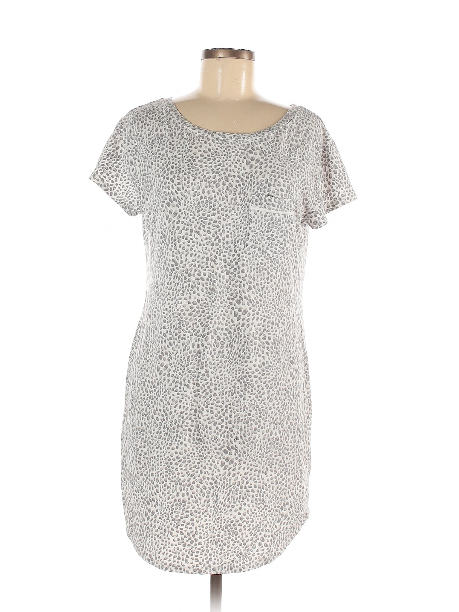 Liz Claiborne Women Gray Casual Dress M | eBay