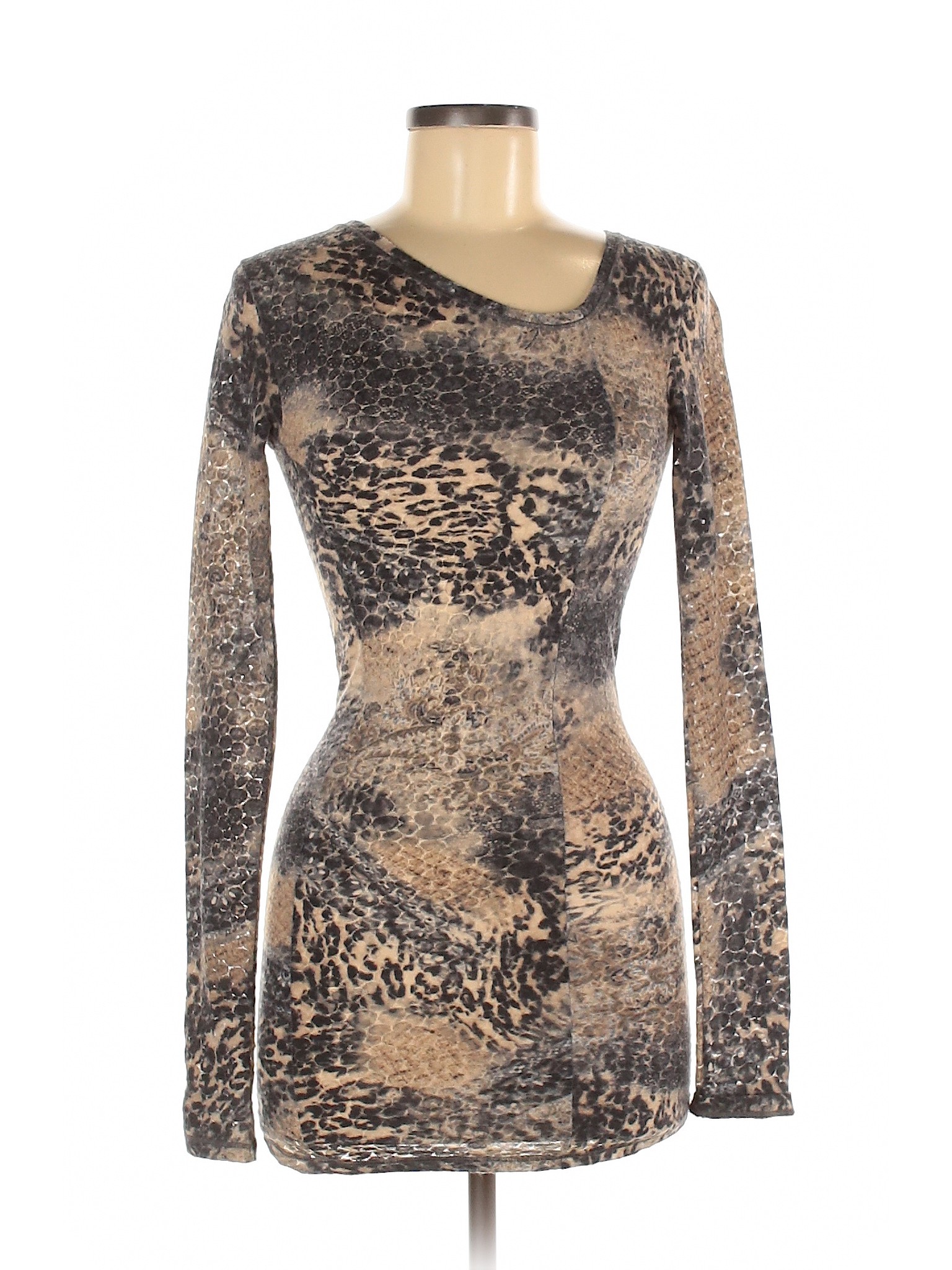 FUZZI Women Brown Casual Dress M | eBay