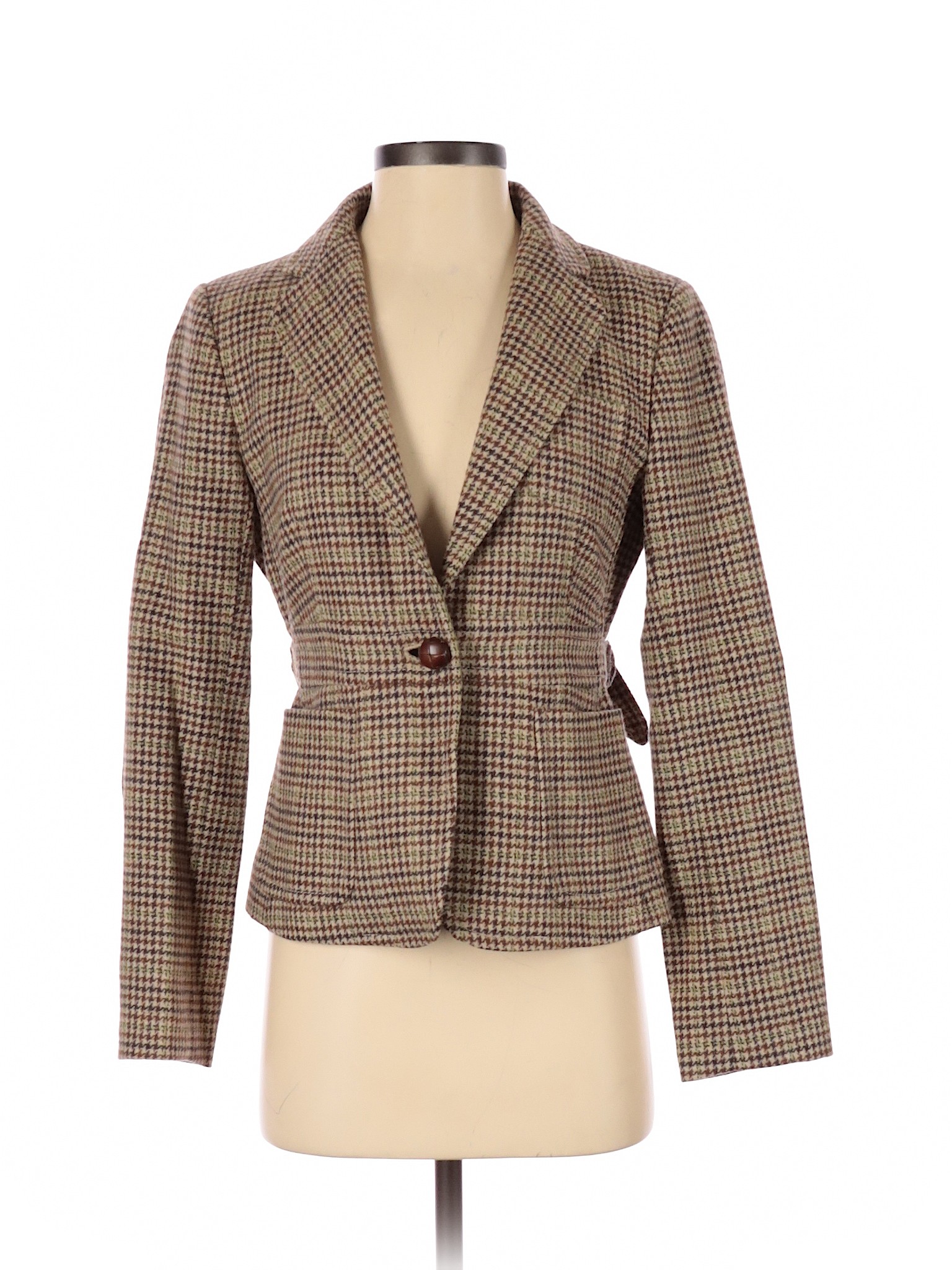 J.Crew Women Brown Wool Blazer 4 | eBay