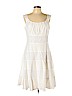 Maggy London White Casual Dress Size 14 - photo 1