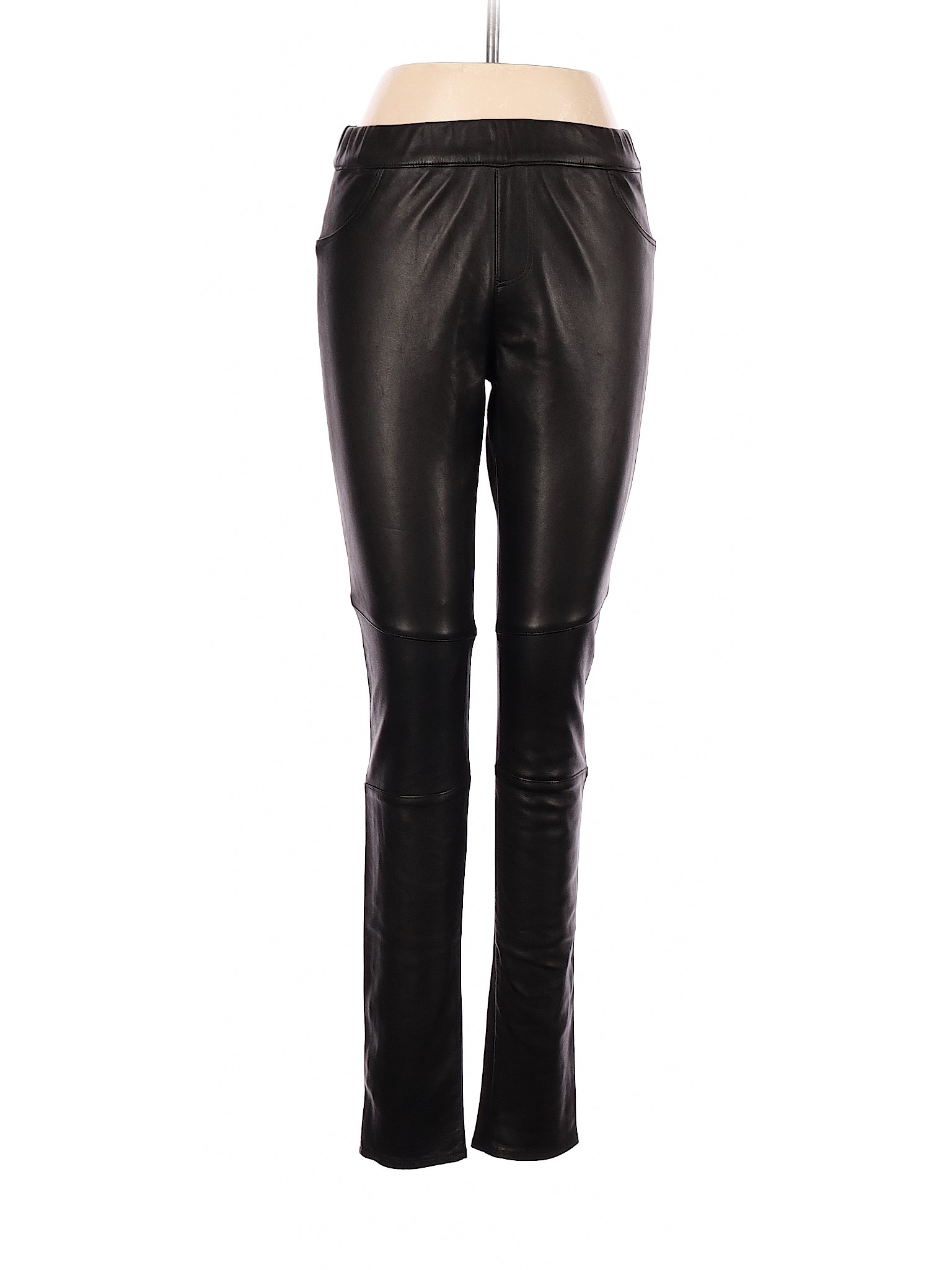 AS by DF Solid Black Leather Pants Size S - 72% off | thredUP