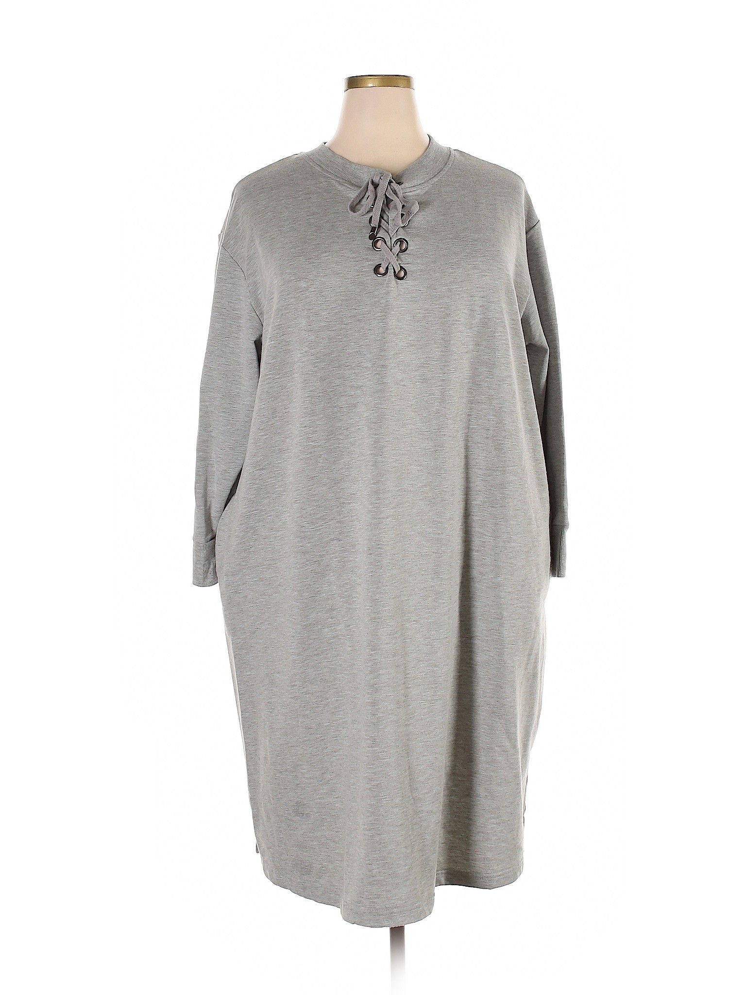 grey dress size 22