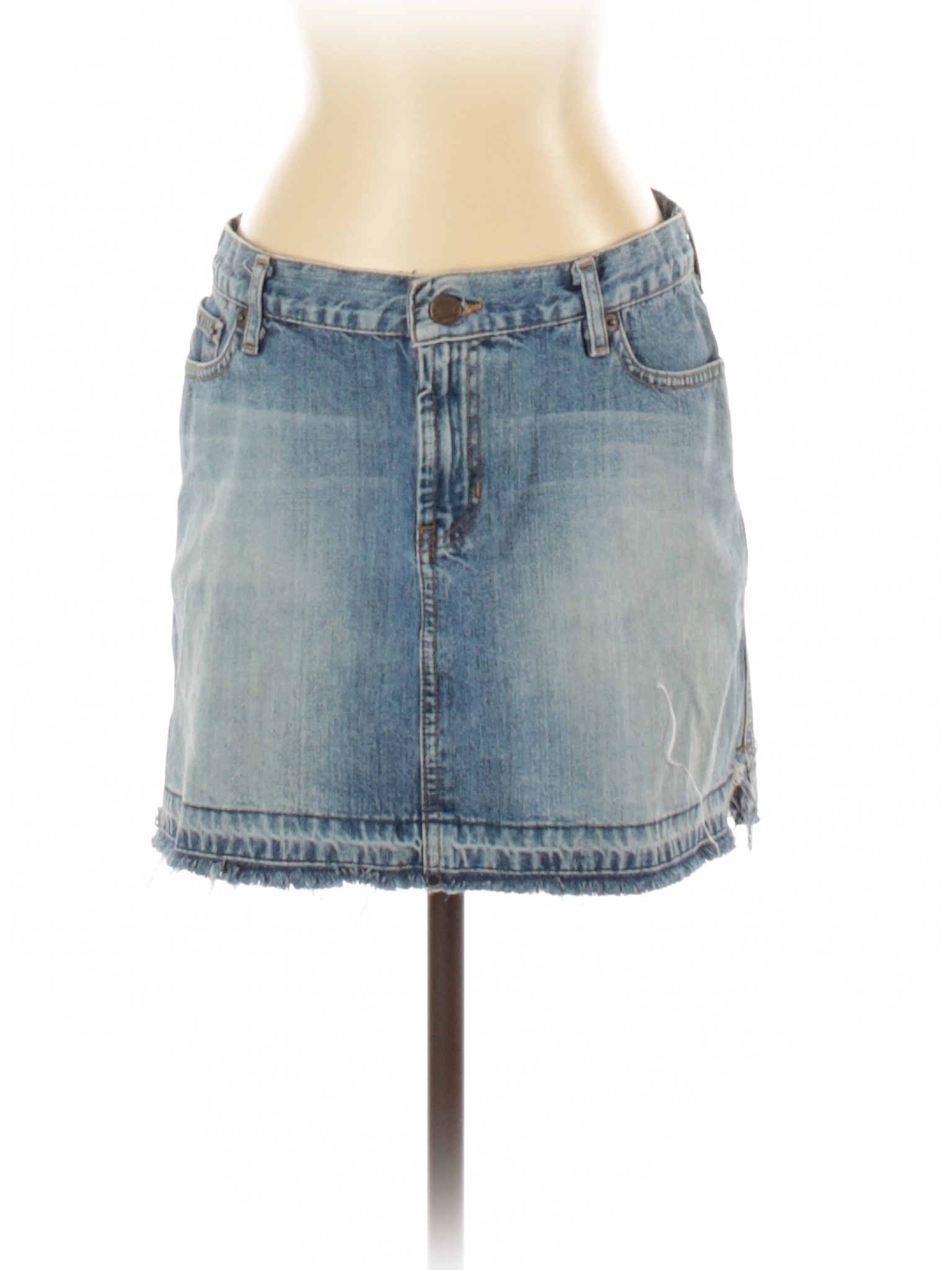 Abercrombie & Fitch Women Blue Denim Skirt 2 | eBay
