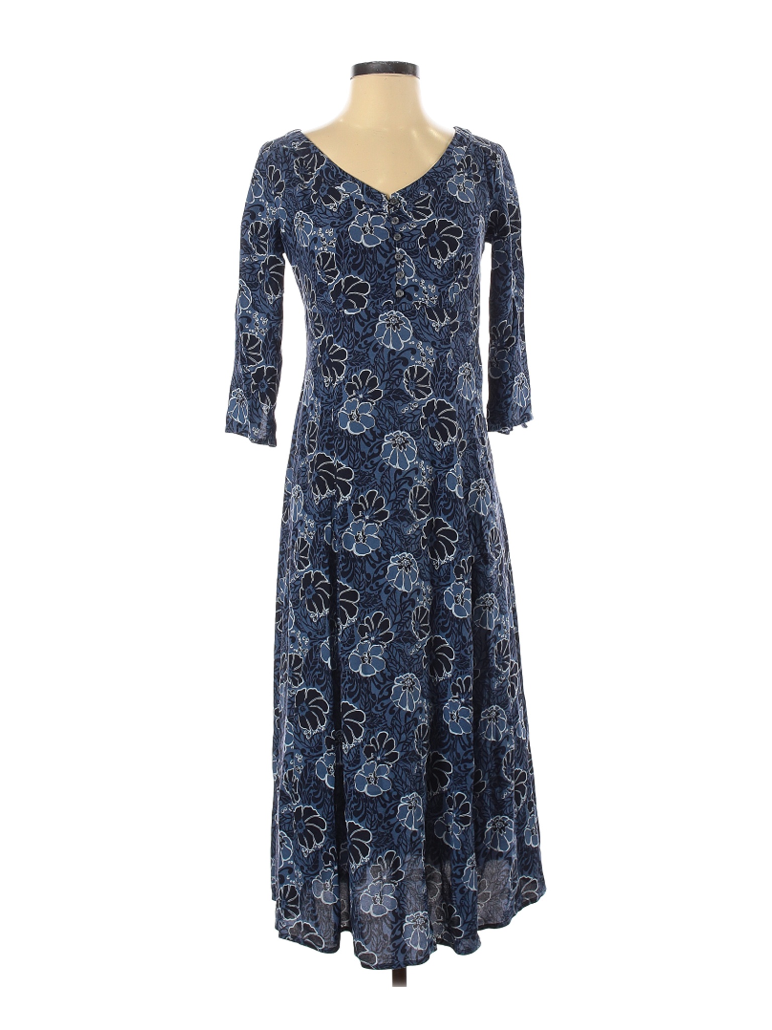 Eddie Bauer Women Blue Casual Dress XS | eBay