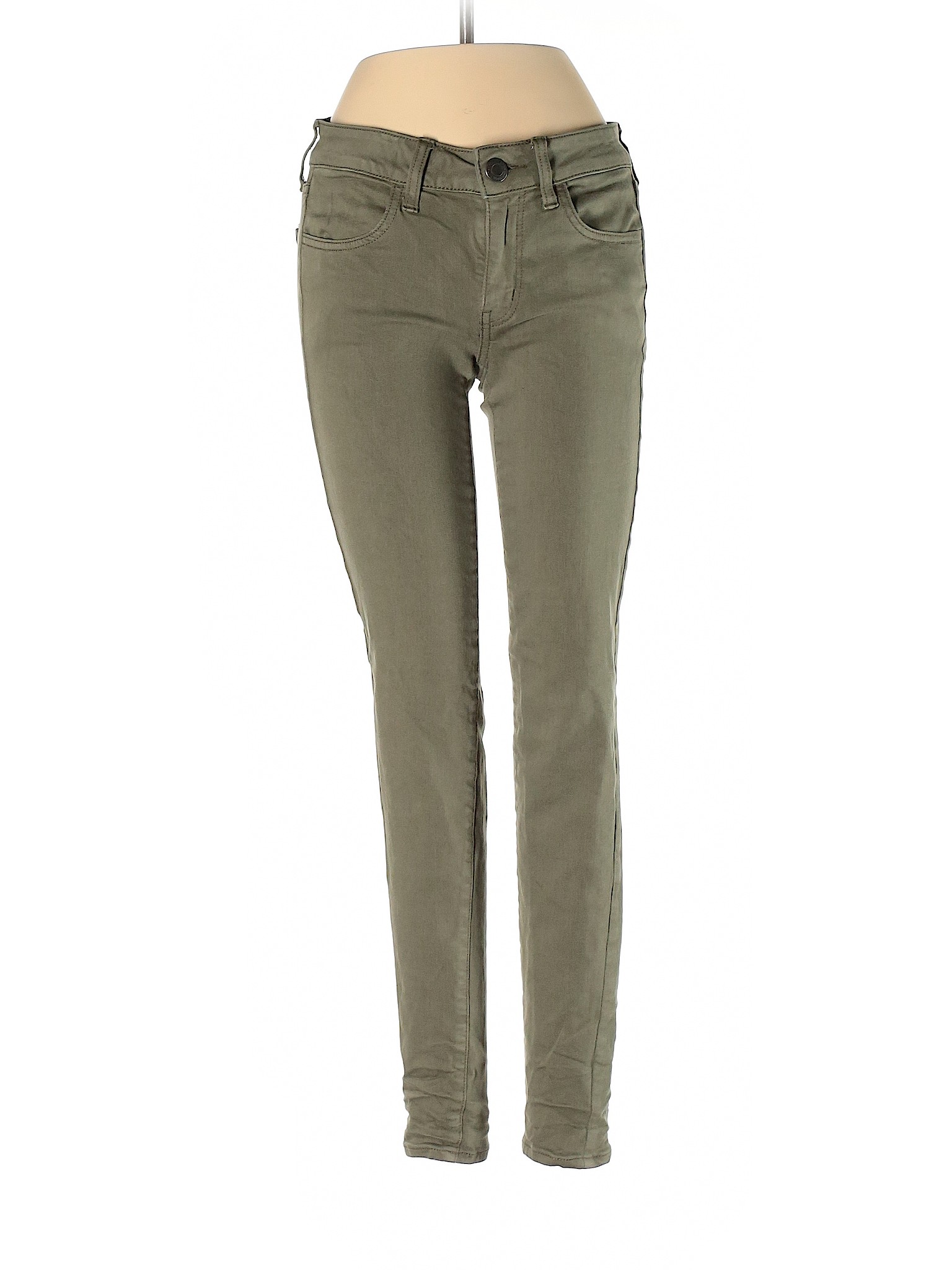 American Eagle Outfitters Women Green Jeans 2 | eBay