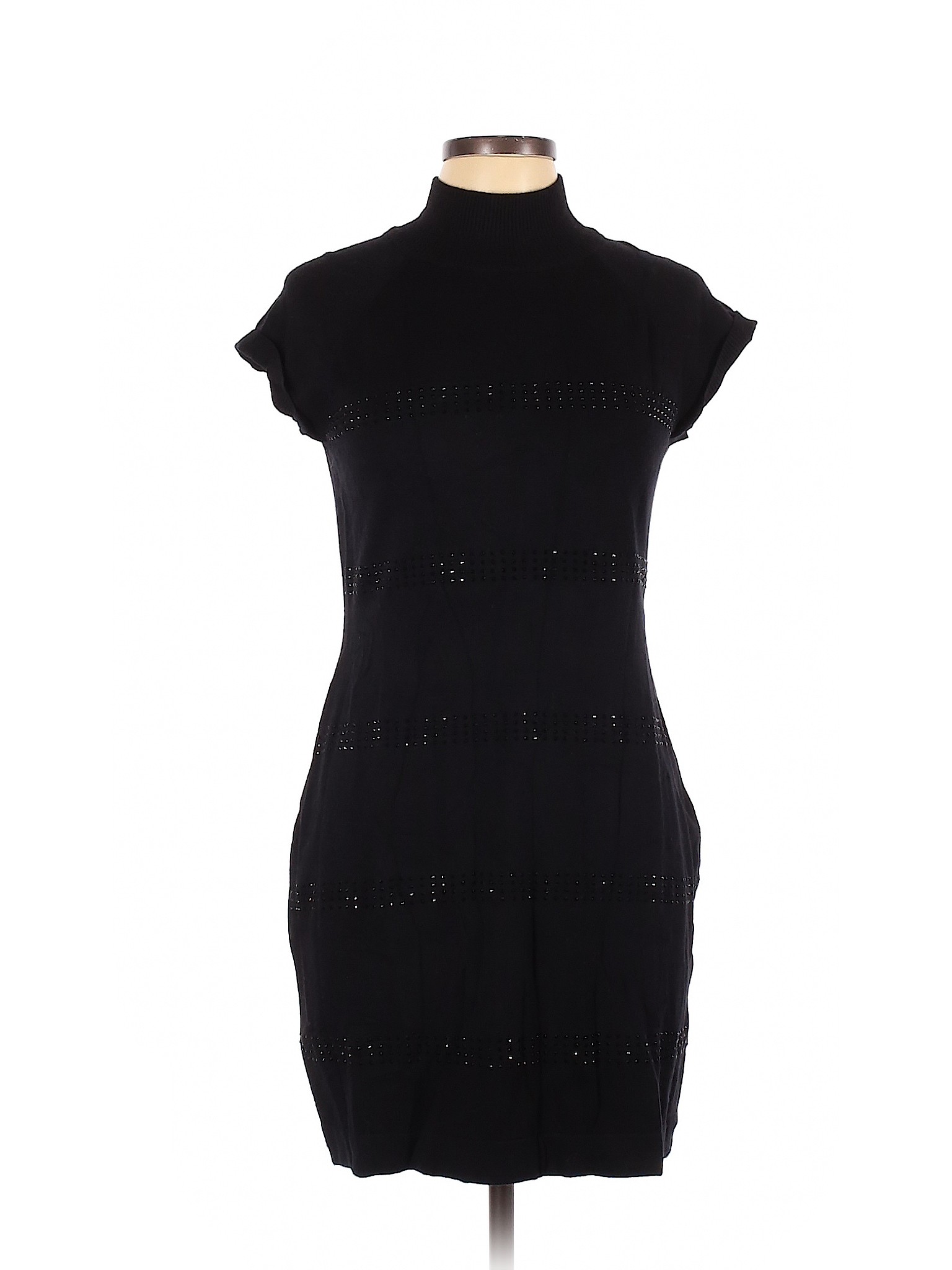 Apt. 9 Women Black Casual Dress L | eBay