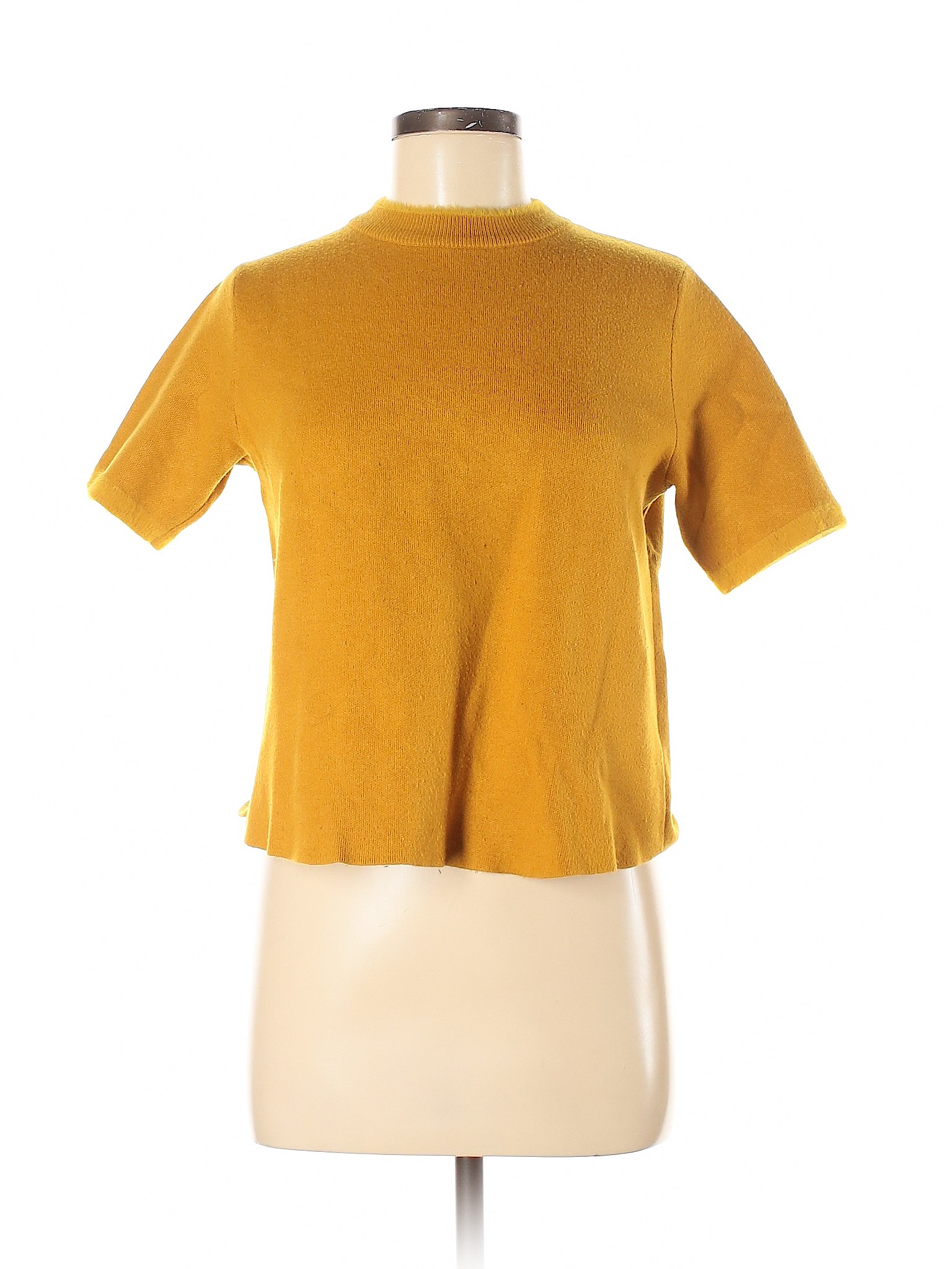 Zara Women Yellow Pullover Sweater M eBay