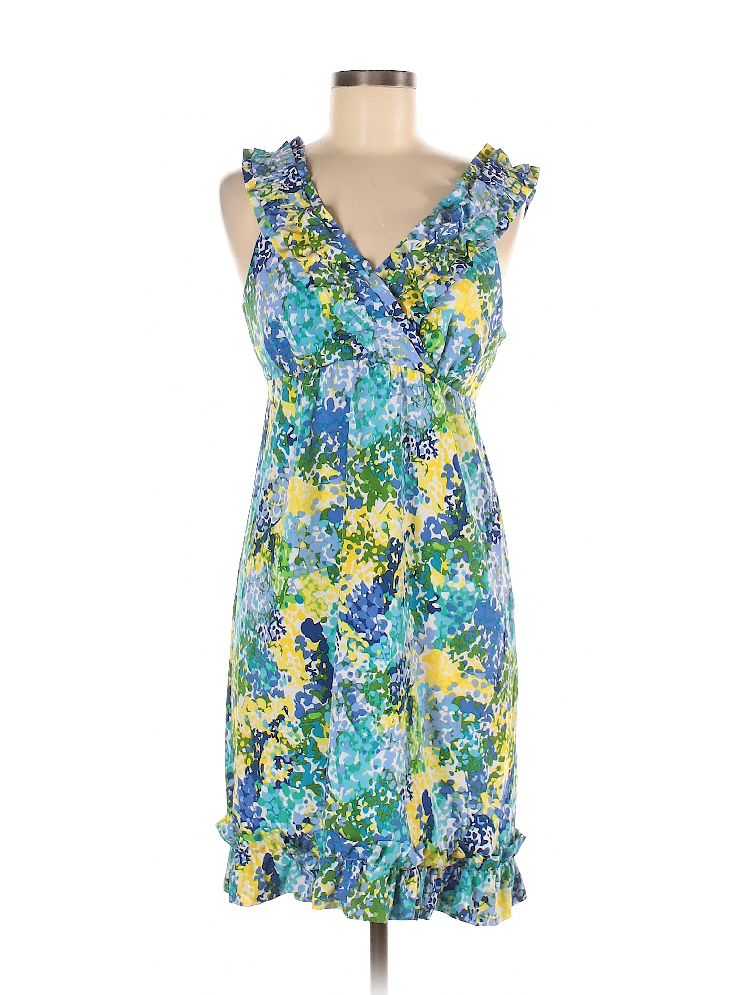 New Directions Women Blue Casual Dress 6 | eBay