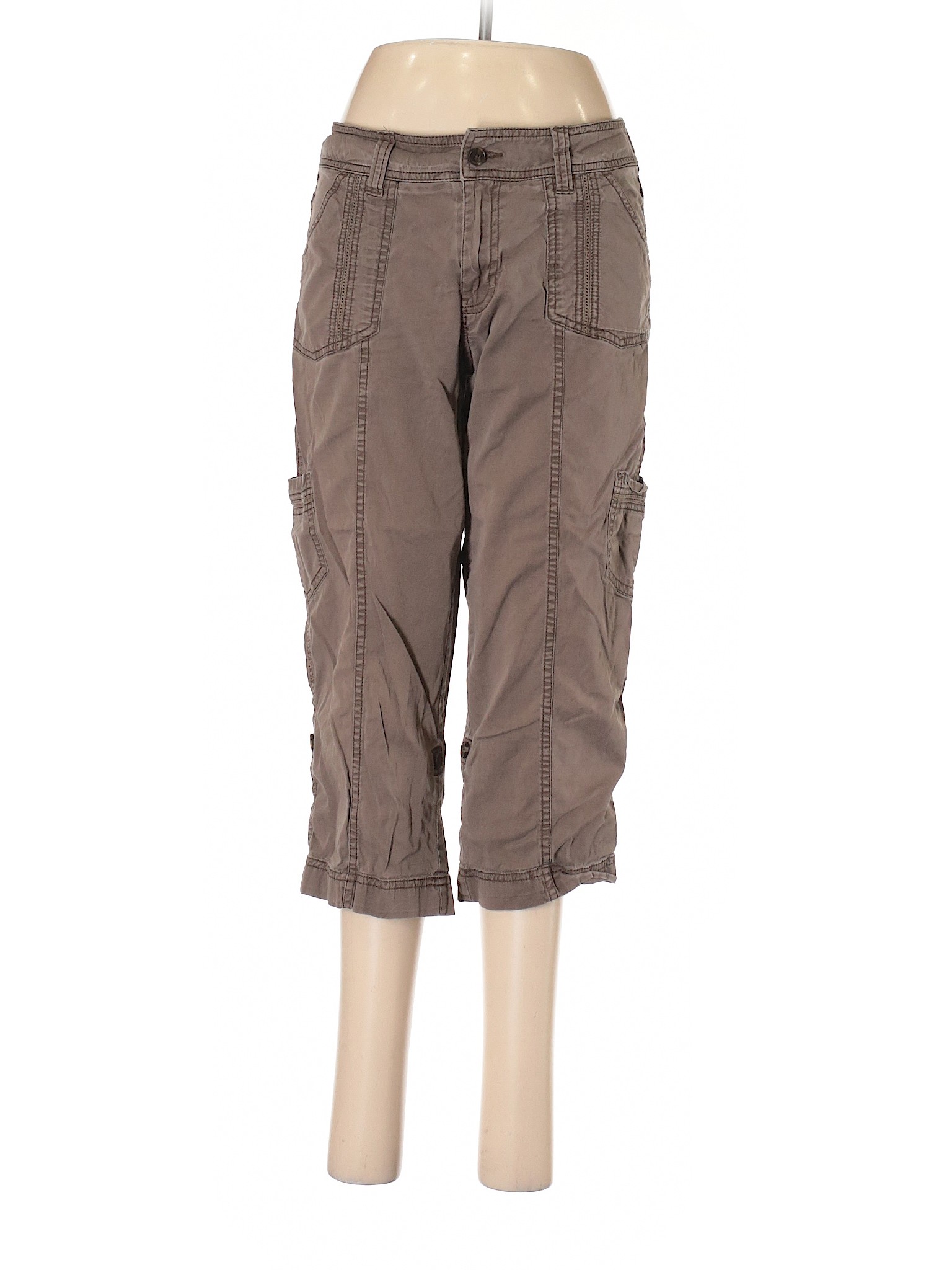 Sonoma Life Style Brown Tan Cargo Pants Size 6 70 Off Thredup 2977