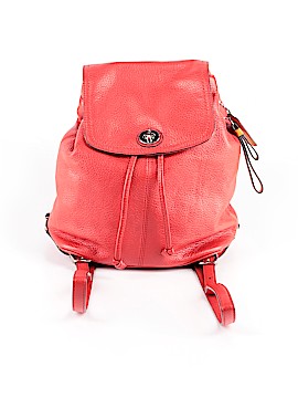 Coach Factory Leather Backpack