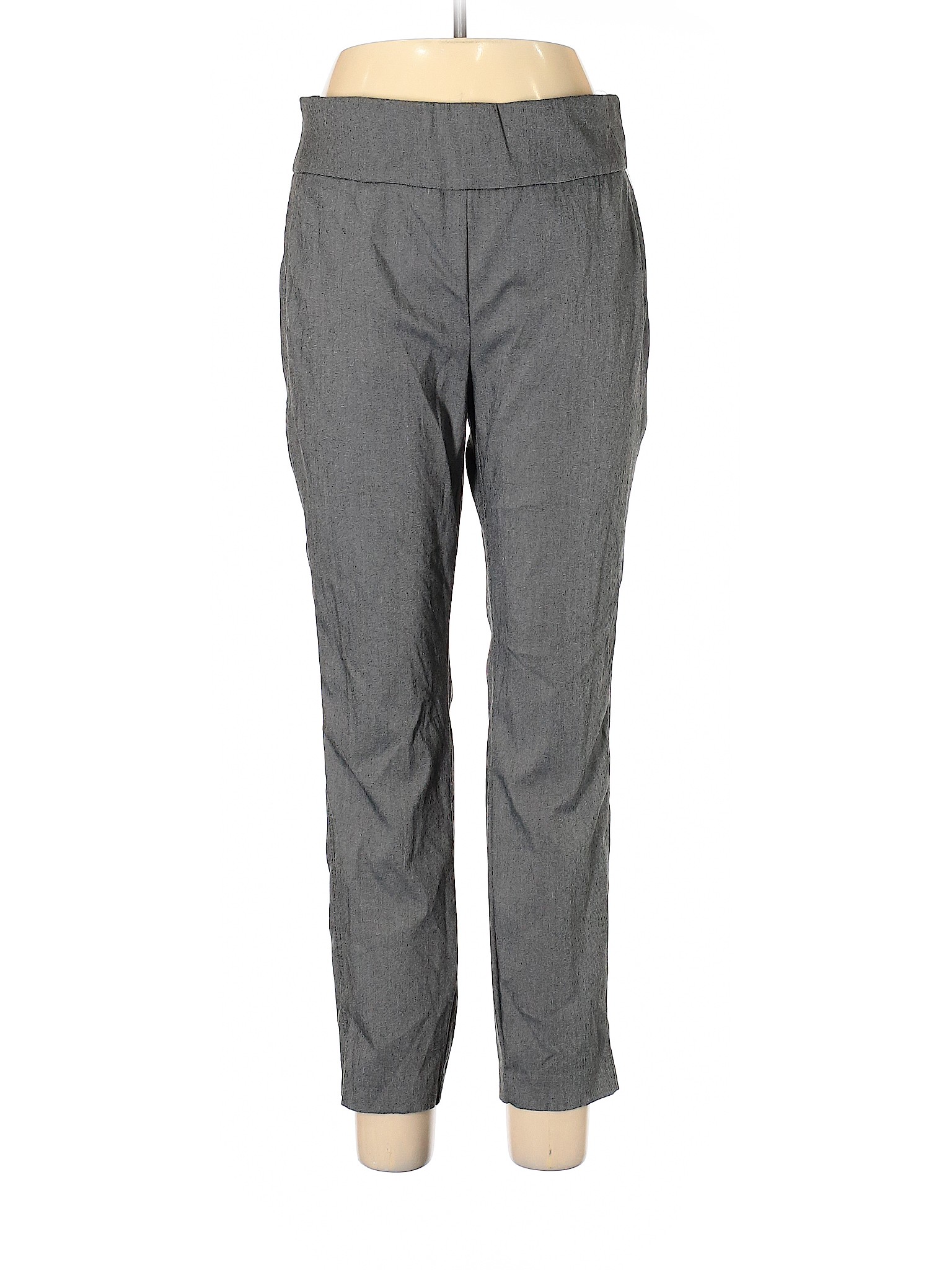 7th Avenue Design Studio New York & Company Women Gray Casual Pants L ...