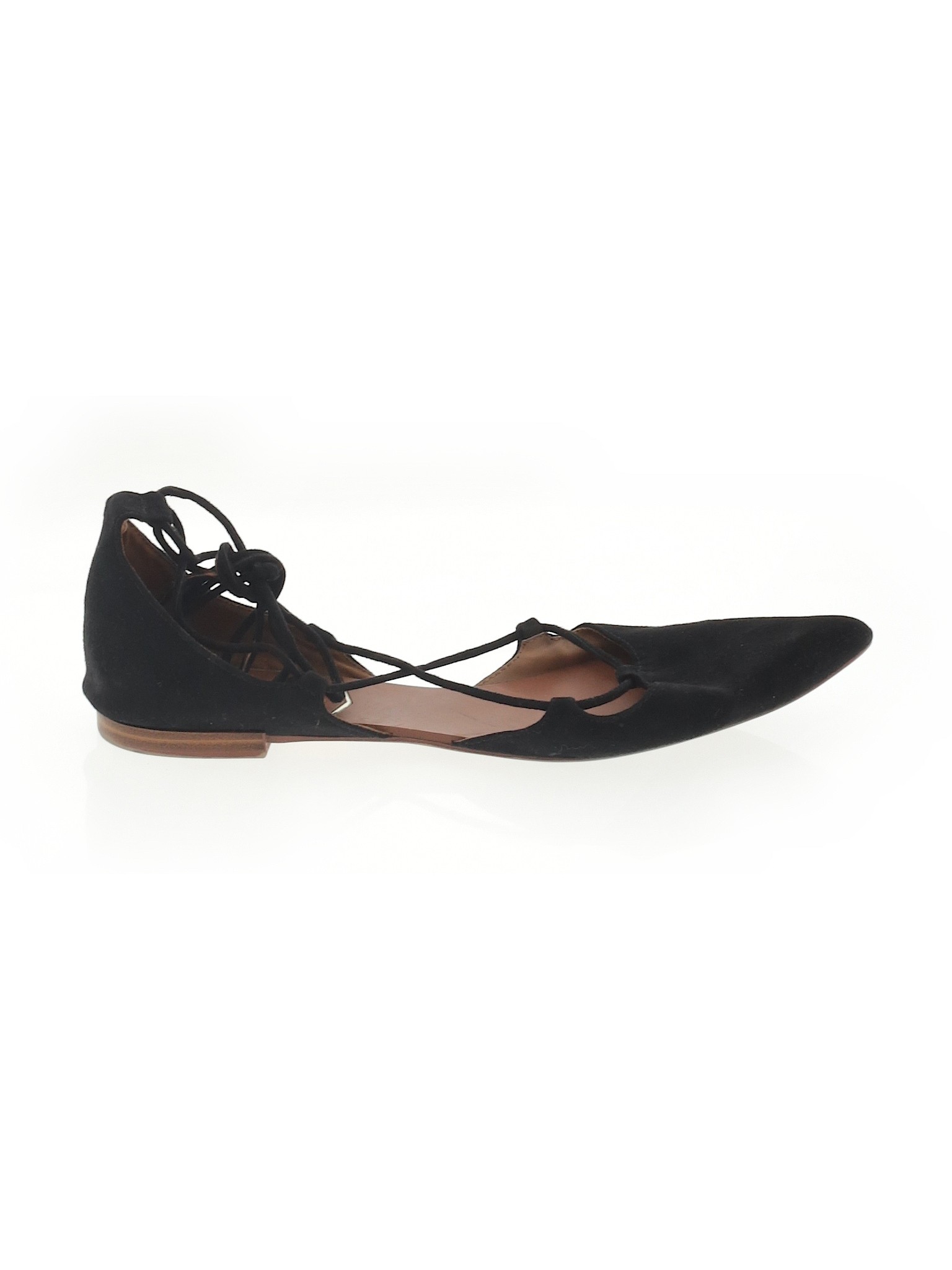 shiny black flats womens