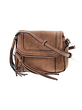 Violet Ray Leather Crossbody Bag