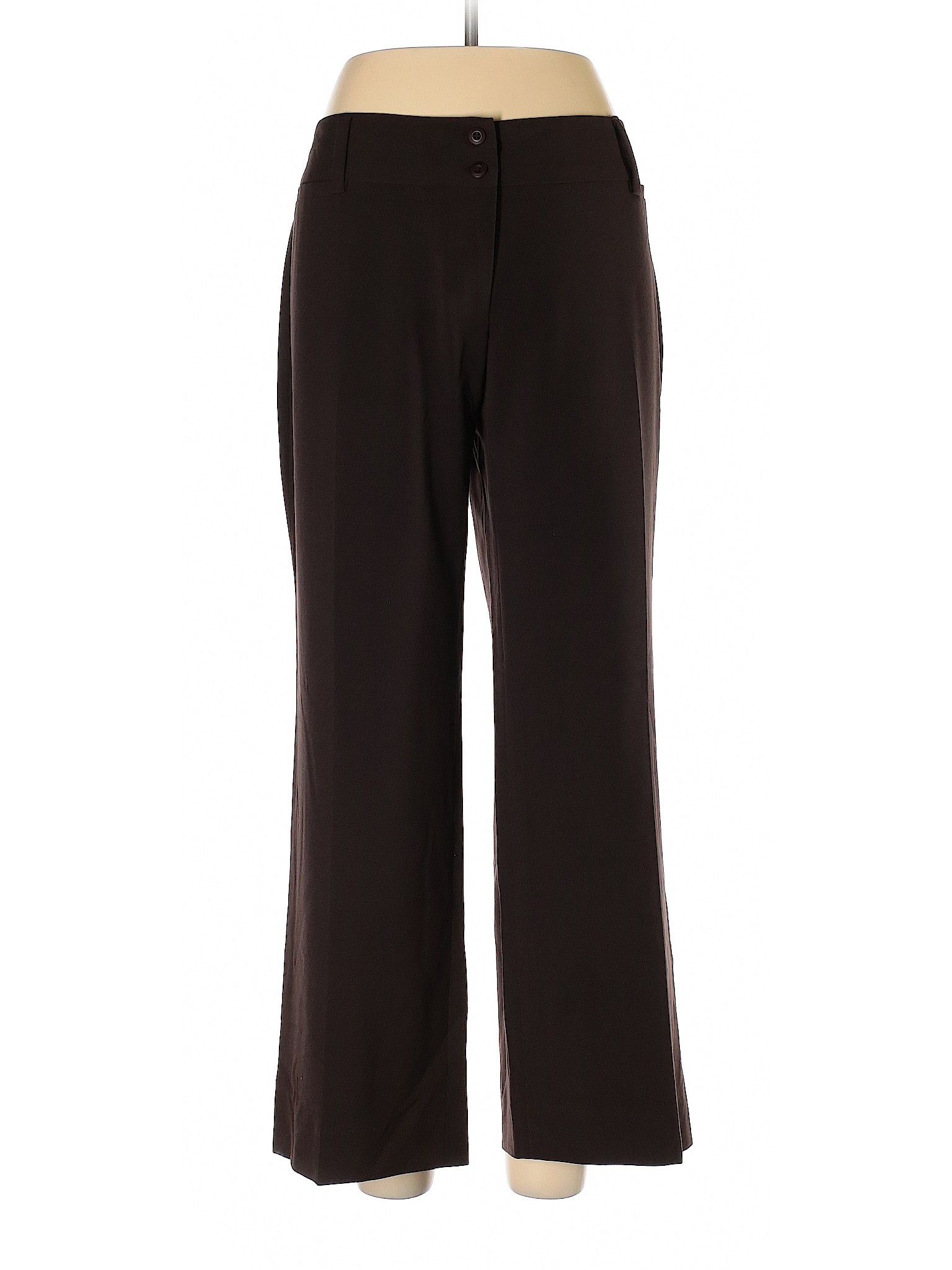 AB Studio Women Black Dress Pants 12 | eBay