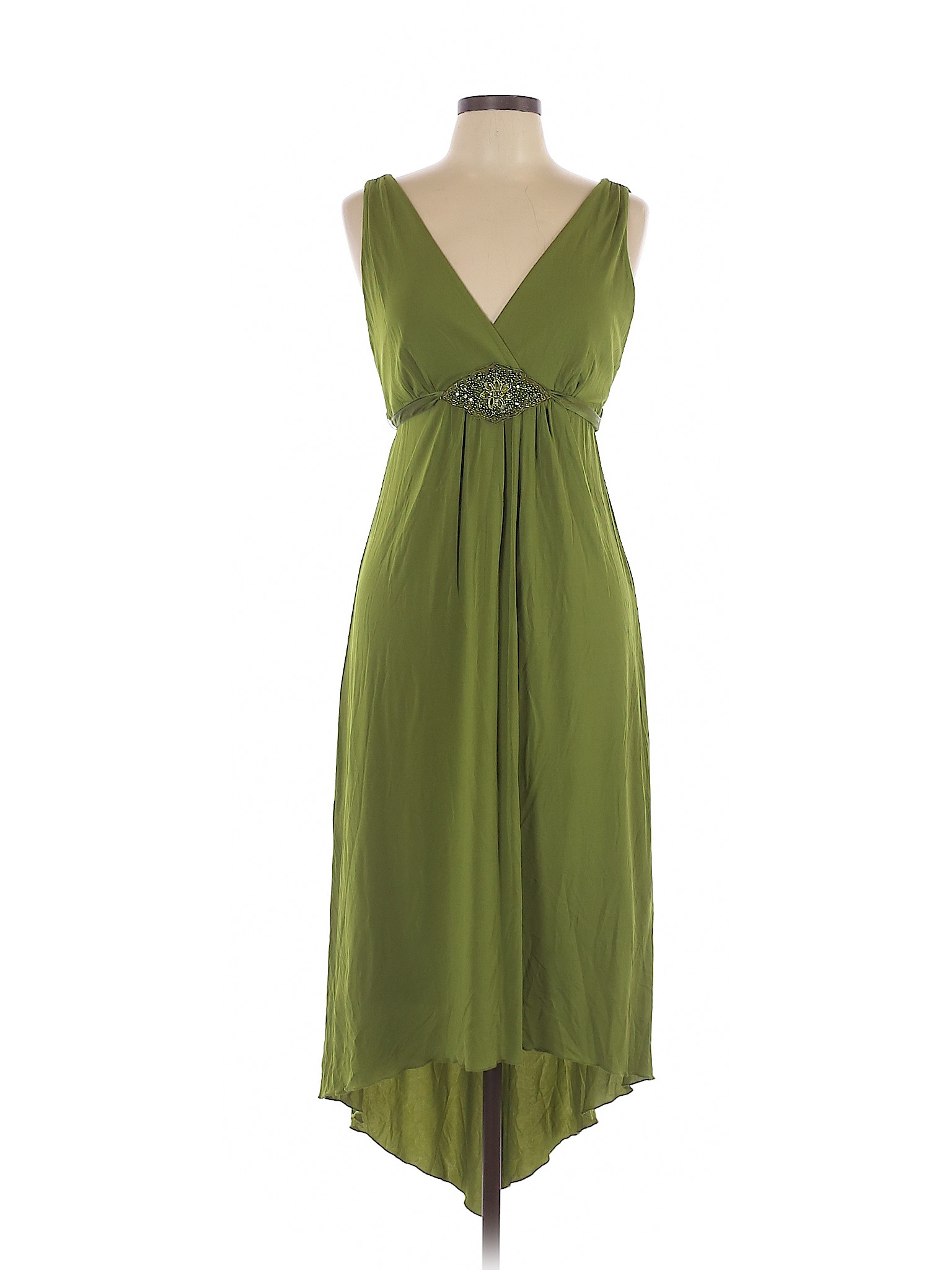 Laundry by Shelli Segal Women Green Cocktail Dress 10 eBay