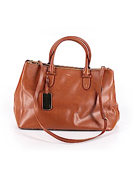 Lauren by Ralph Lauren Leather Satchel
