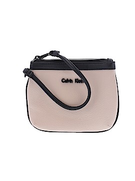 Calvin Klein Leather Wristlet