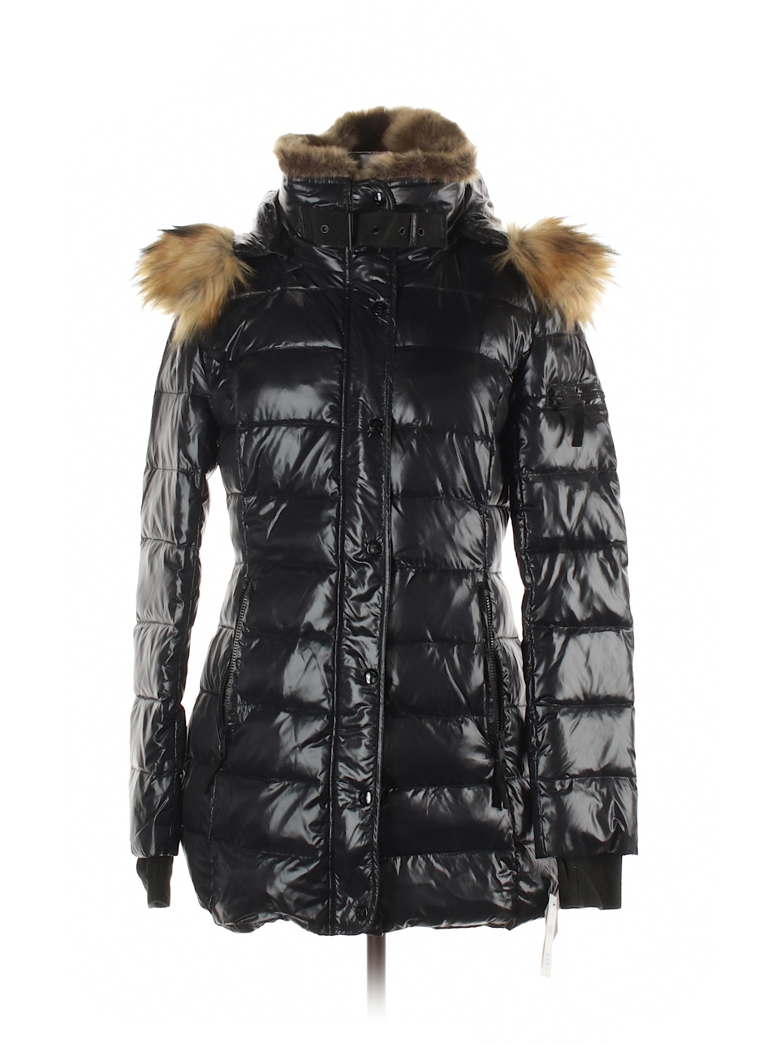 NWT S13/NYC Women Black Coat M | eBay