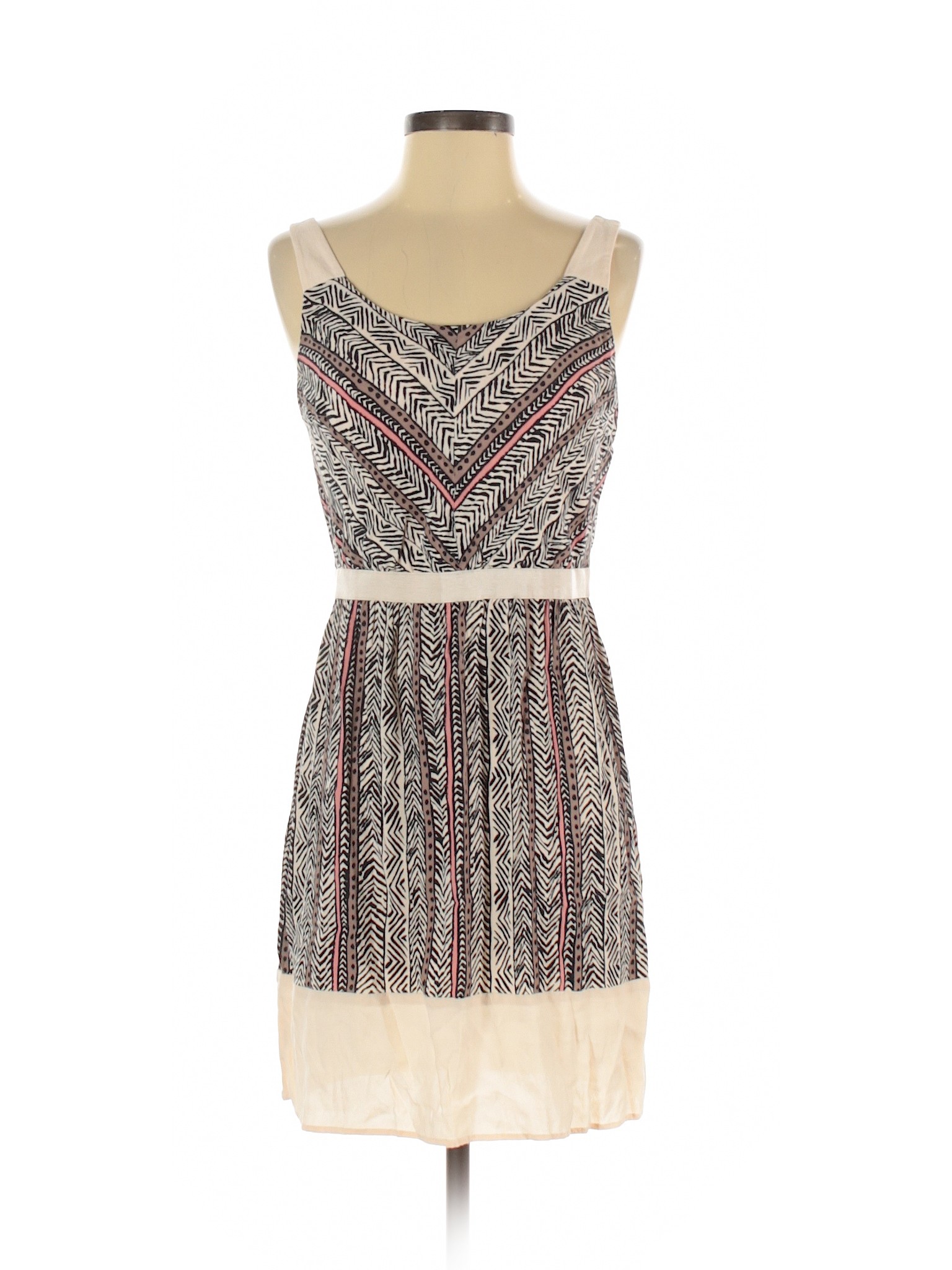 Ann Taylor LOFT Outlet Women Brown Casual Dress 4 Petites | eBay