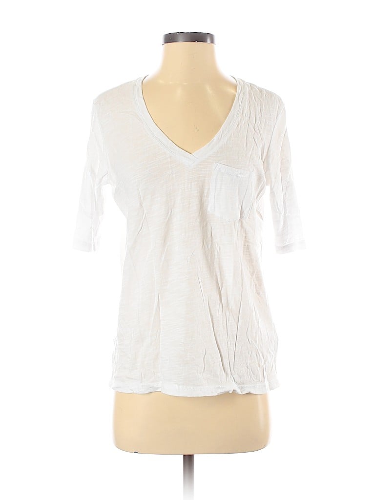 Click to view more detailed imagery on our partner's website Pre-owned Liverpool Los Angeles 3/4 Sleeve T-shirt In White