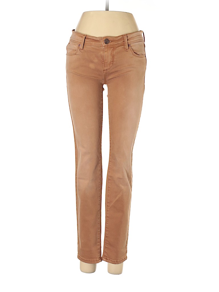 brown jeggings womens