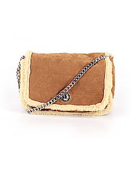 Zara W&B Collection Leather Crossbody Bag
