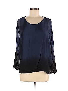 Assorted Brands Long Sleeve Silk Top