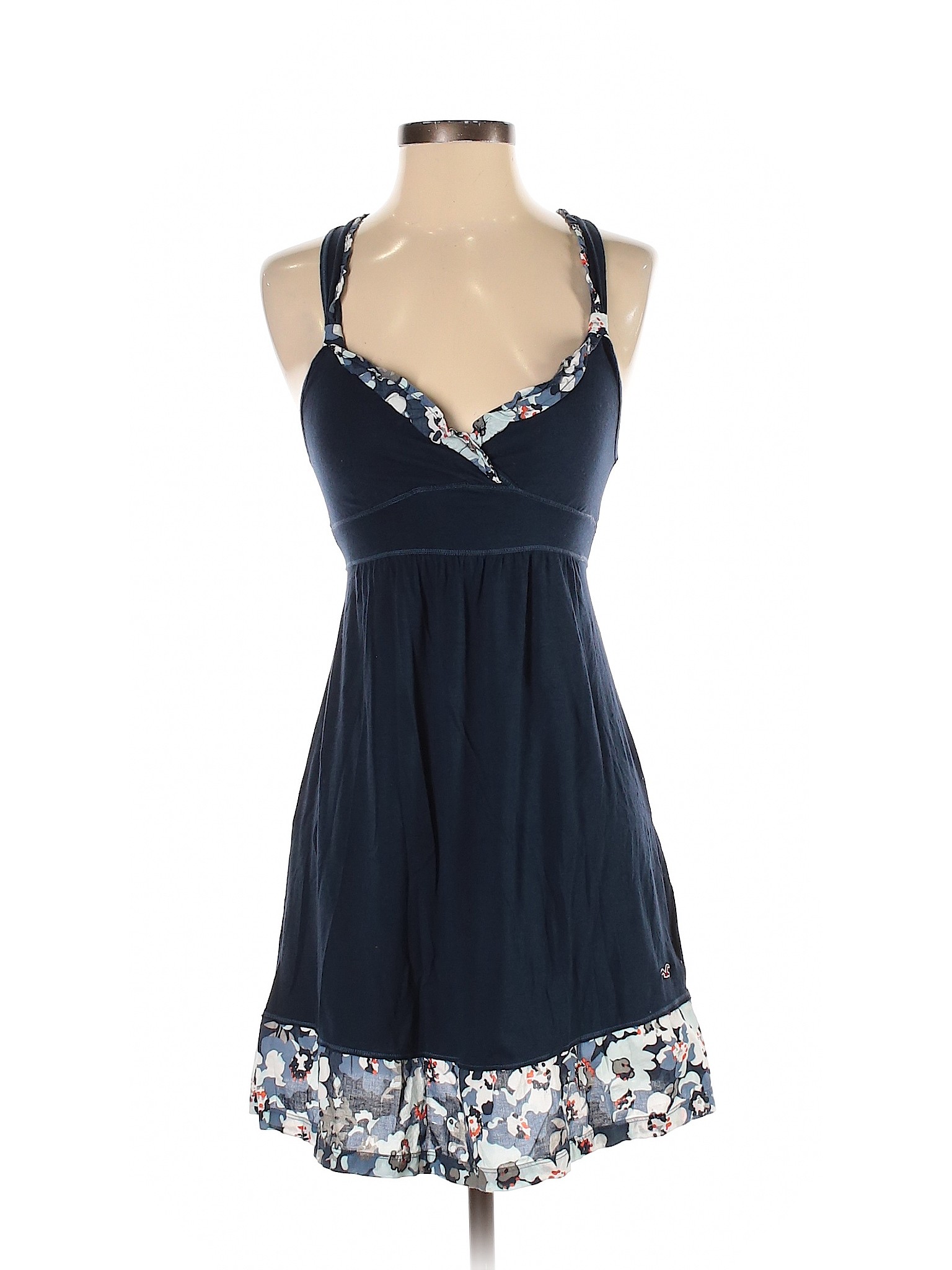 Hollister Women Blue Casual Dress XS | eBay