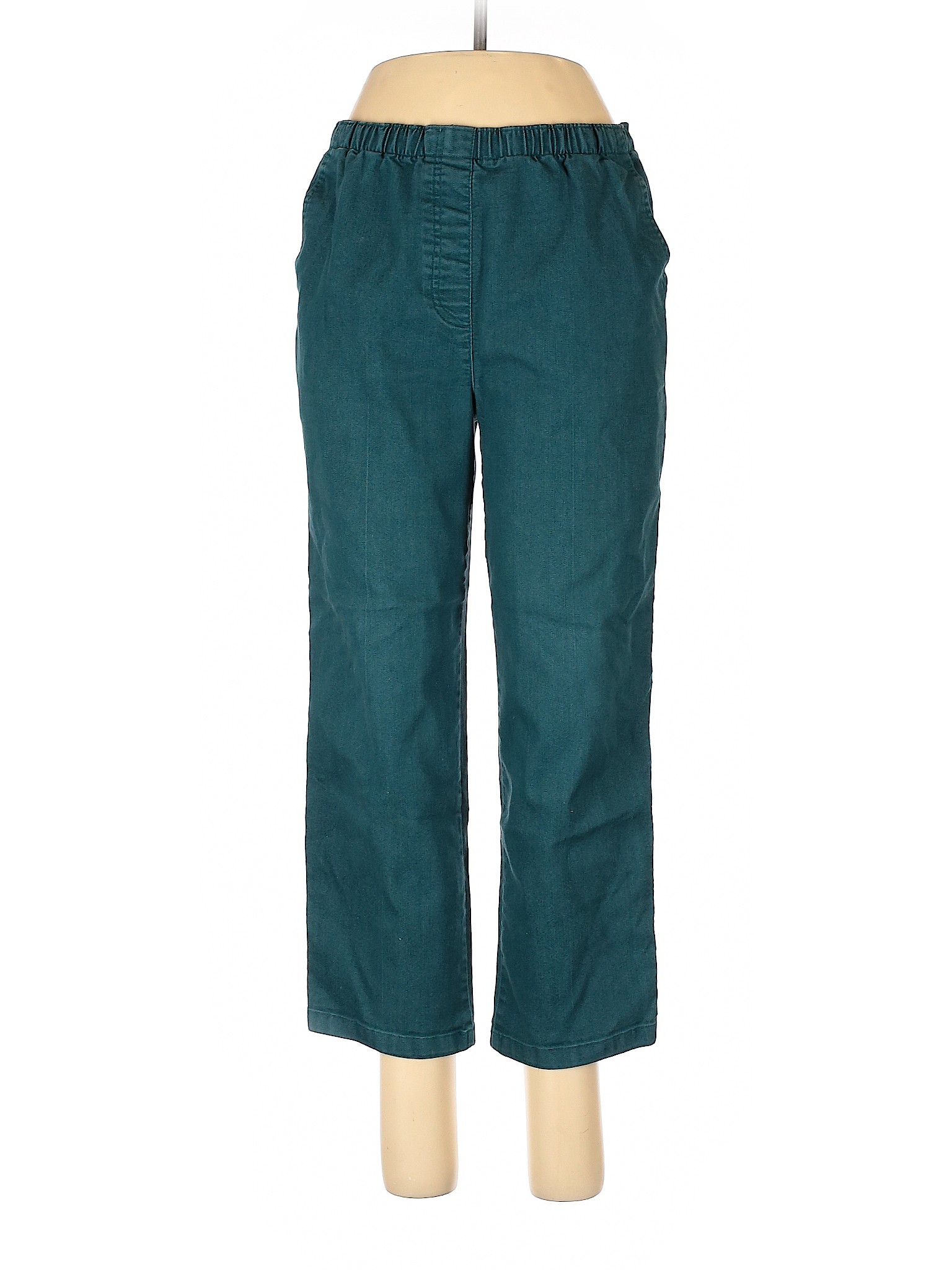 petite green jeans