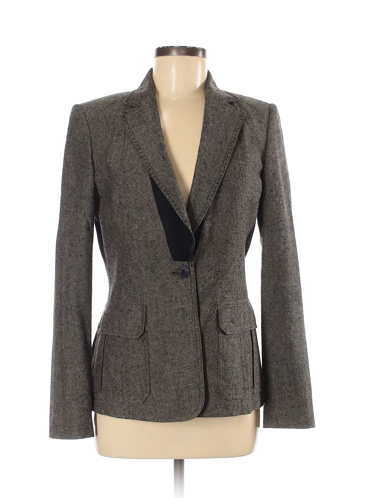 Elie Tahari for Nordstrom Gray Blazer Size 6 - 85% off | thredUP