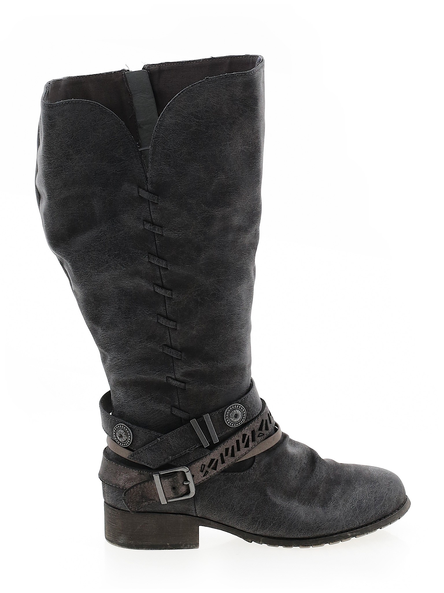 maurices black boots