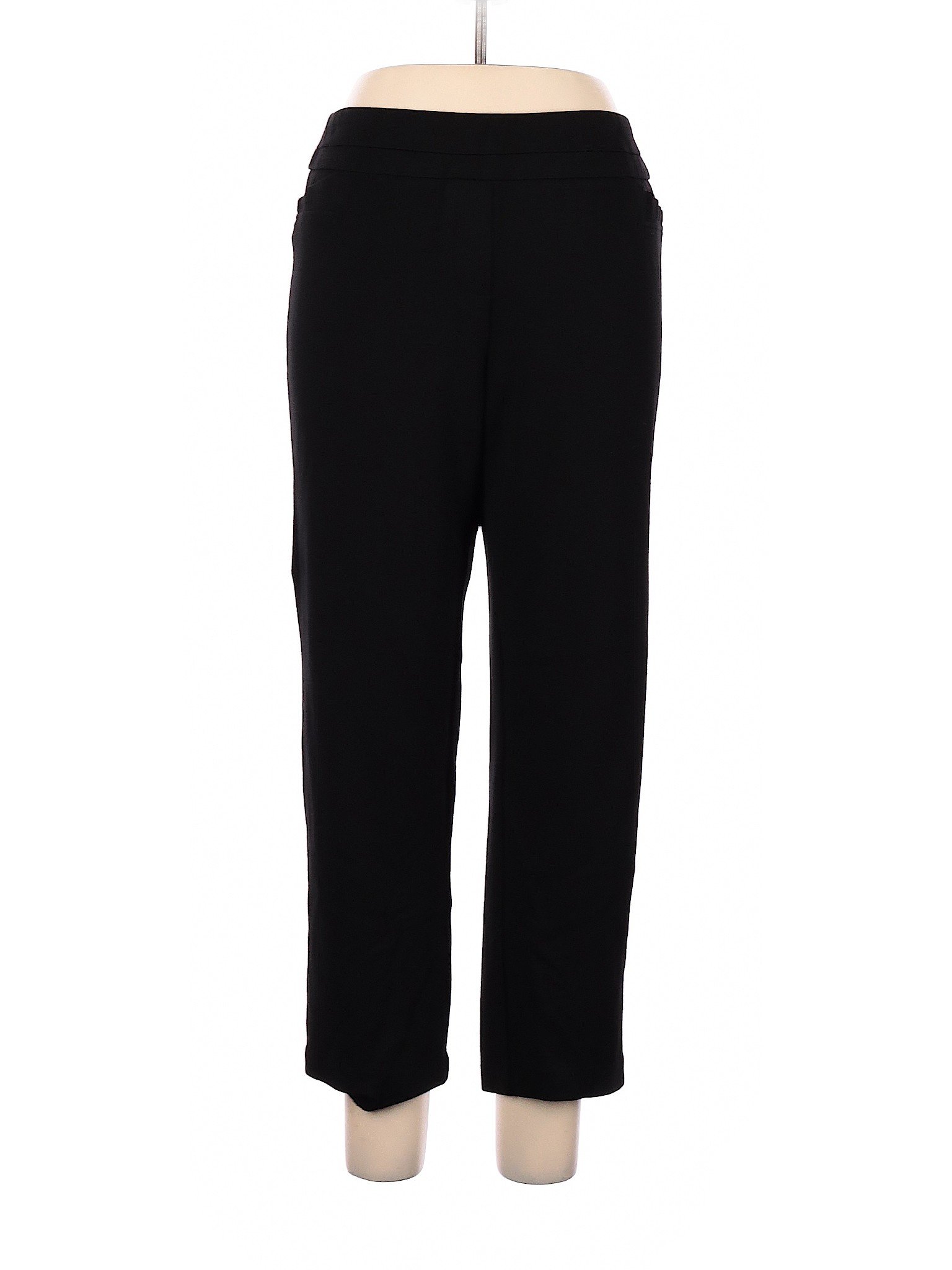 Zac & Rachel Women Black Casual Pants 1X Plus | eBay
