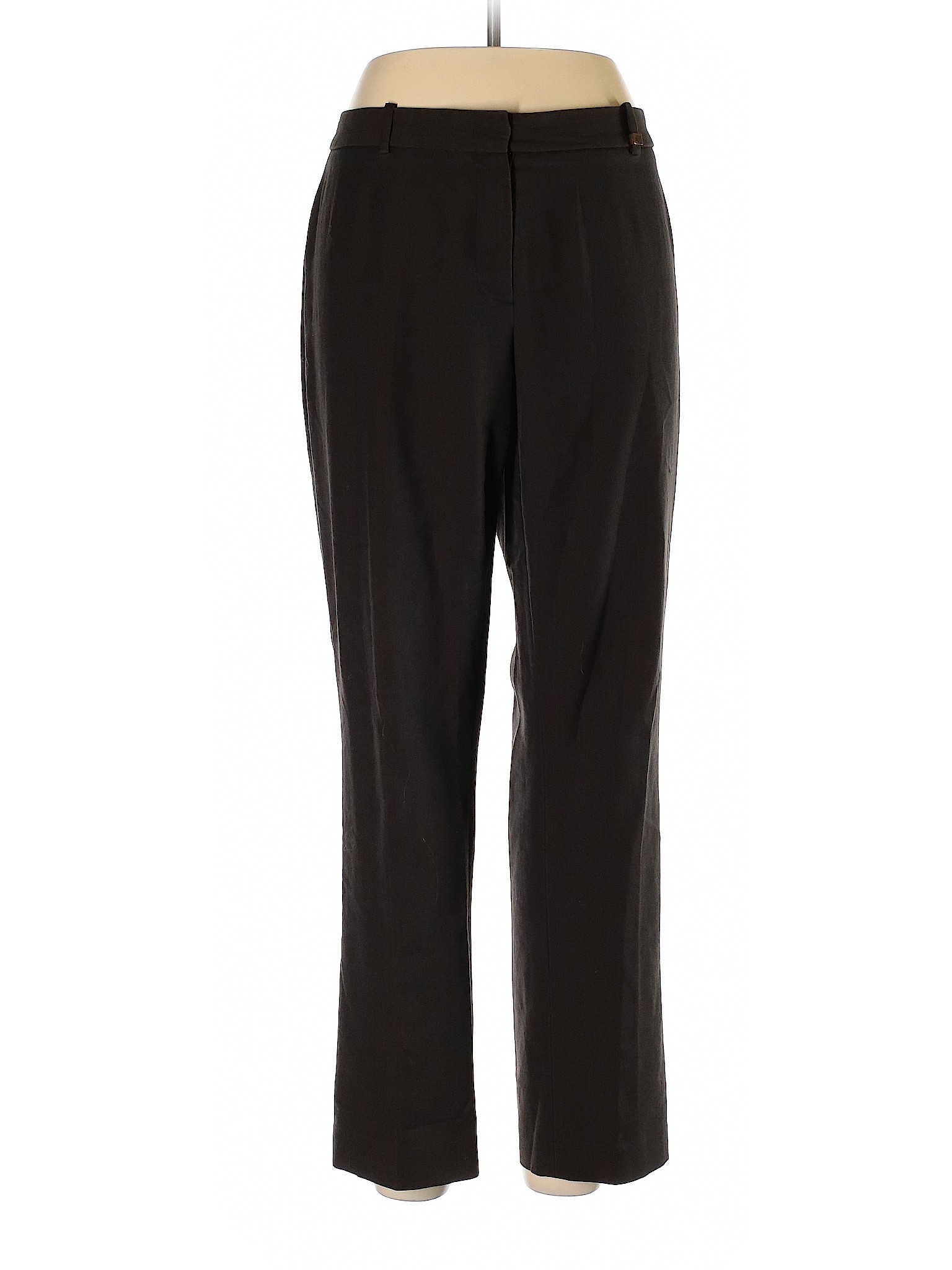 Calvin Klein Women Black Dress Pants 12 | eBay